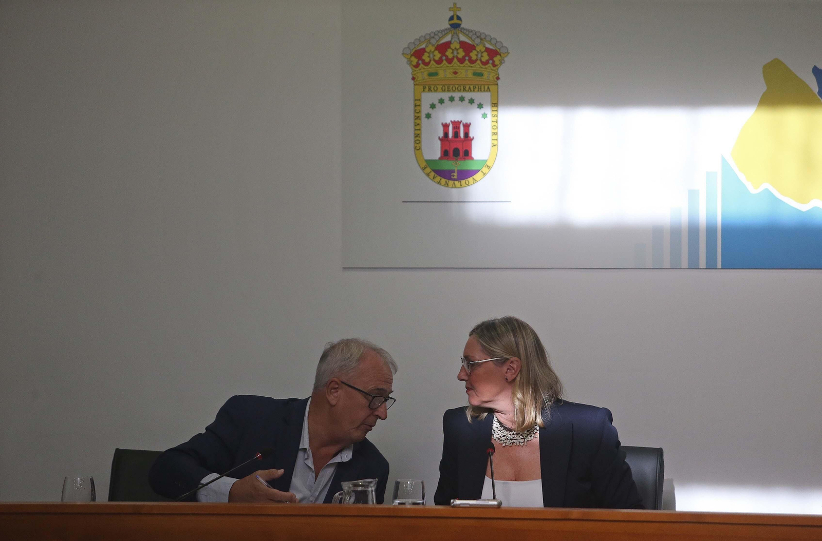 El primer pleno de organización de la Mancomunidad de Municipios del Campo de Gibraltar, en imágenes