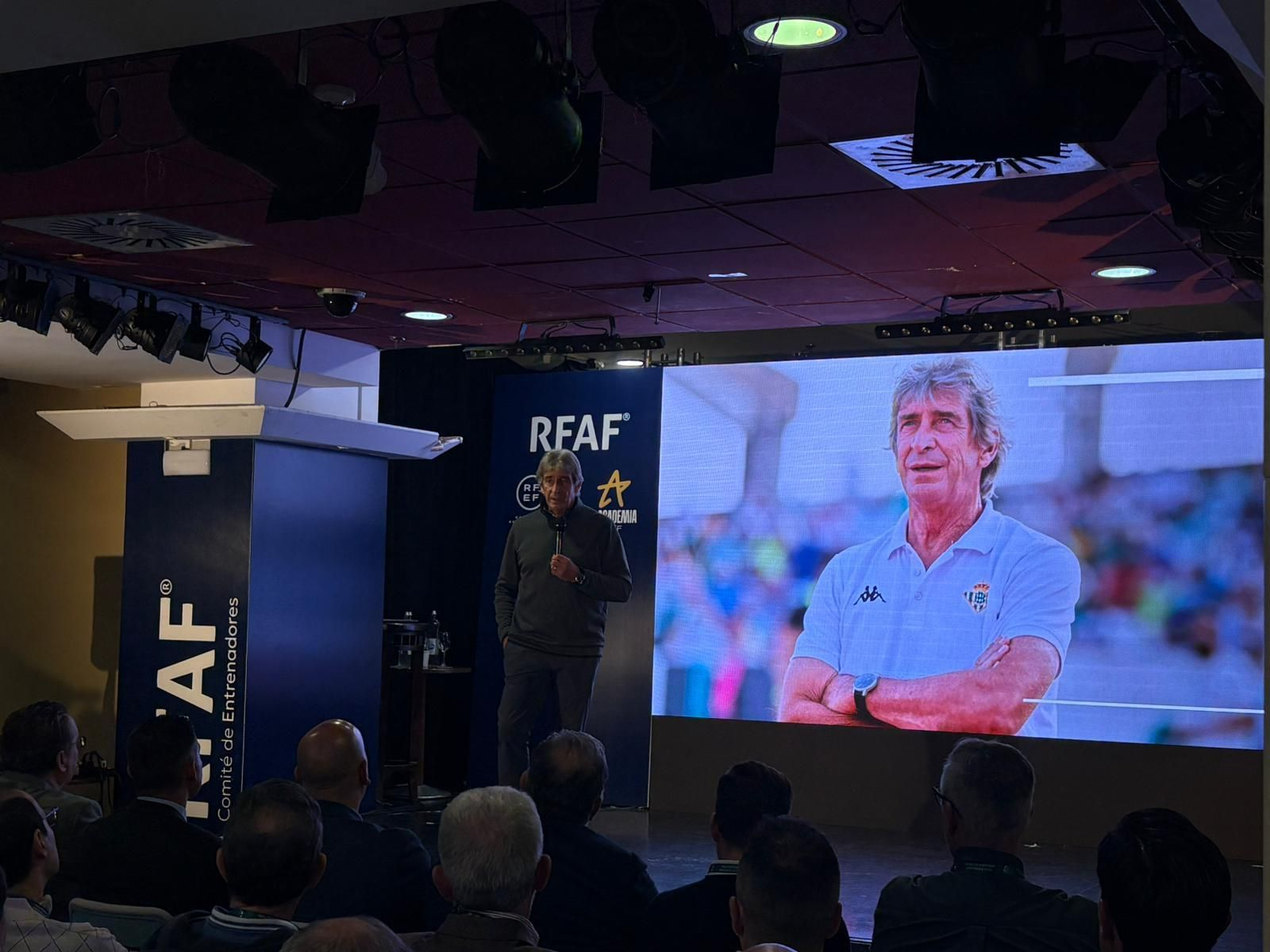 Las fotos de Manuel Pellegrini en su visita a Málaga