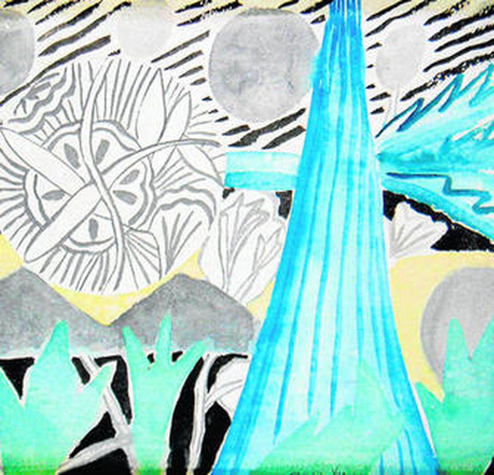 Una de las obras de Concha Ybarra que se muestran en la Galería Belén.