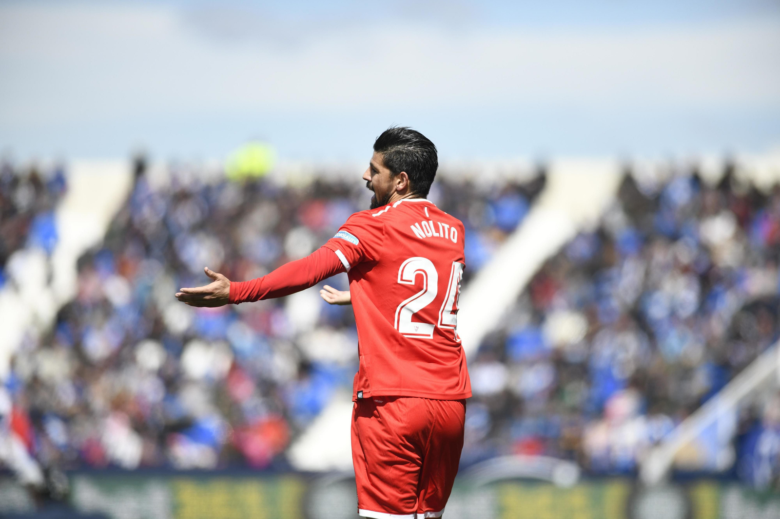 Las imágenes del Leganés-Sevilla