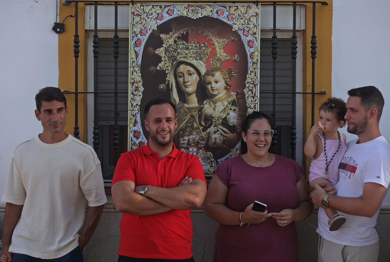 Fotos de la procesión de la virgen del Carmen en Palmones