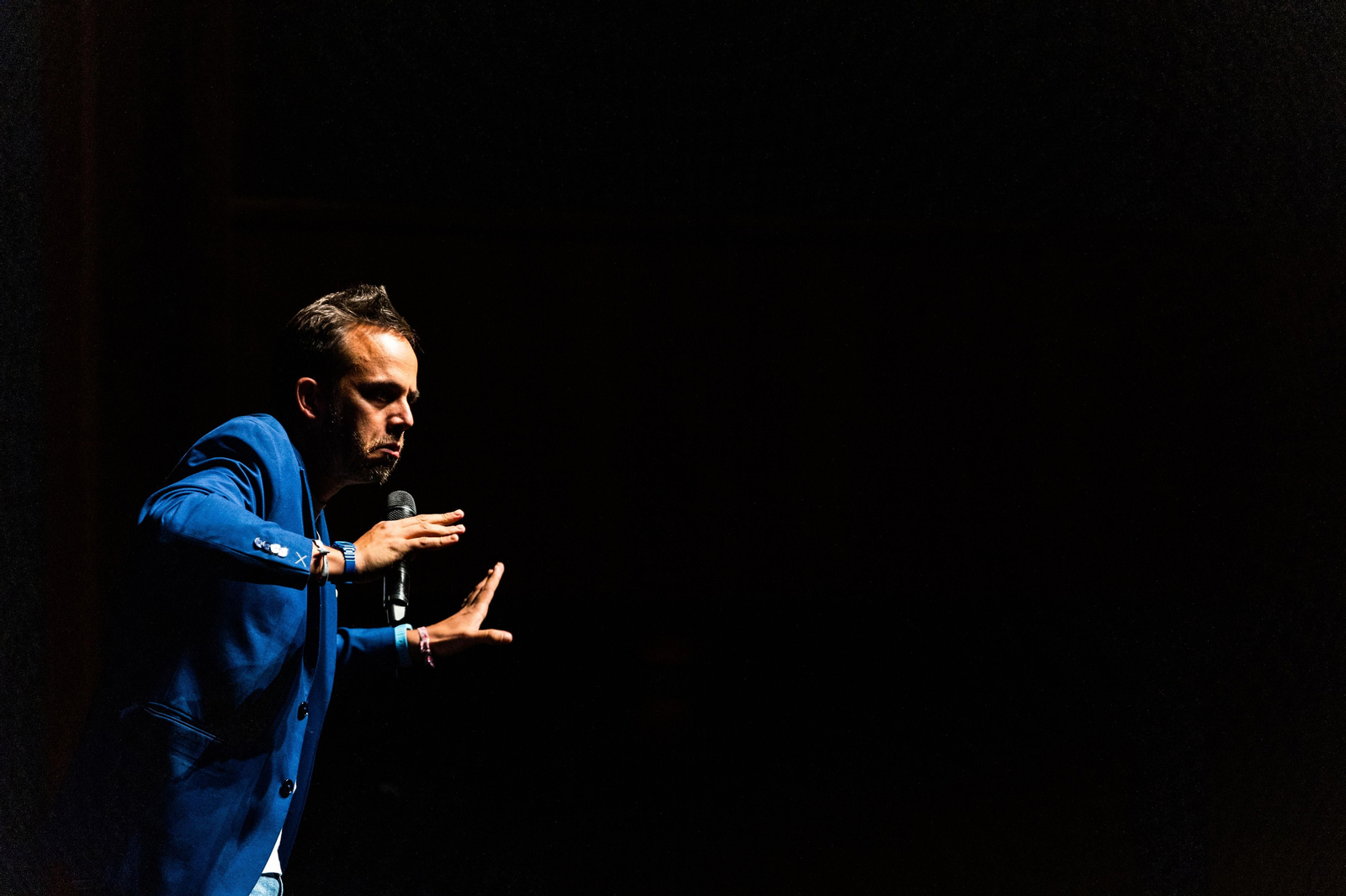 El show de Tomás García llega 'Sin red' al Teatro de las Cortes en San Fernando