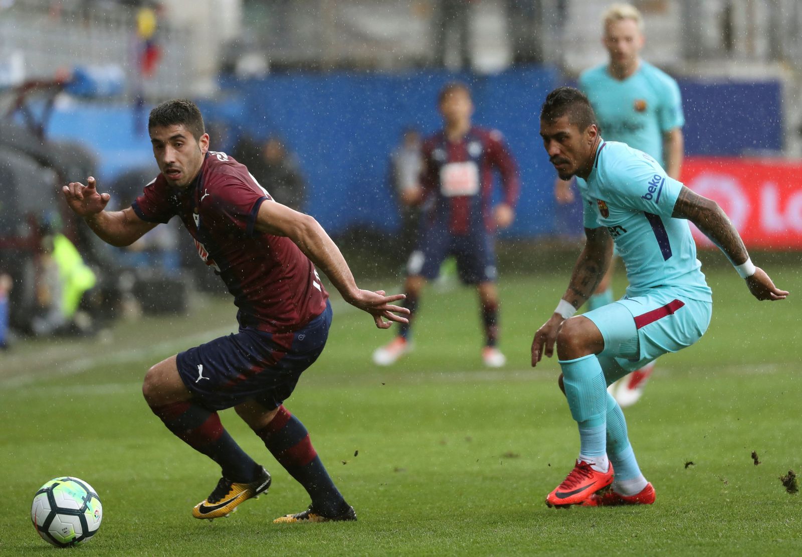 El Eibar-Barcelona, en imágenes