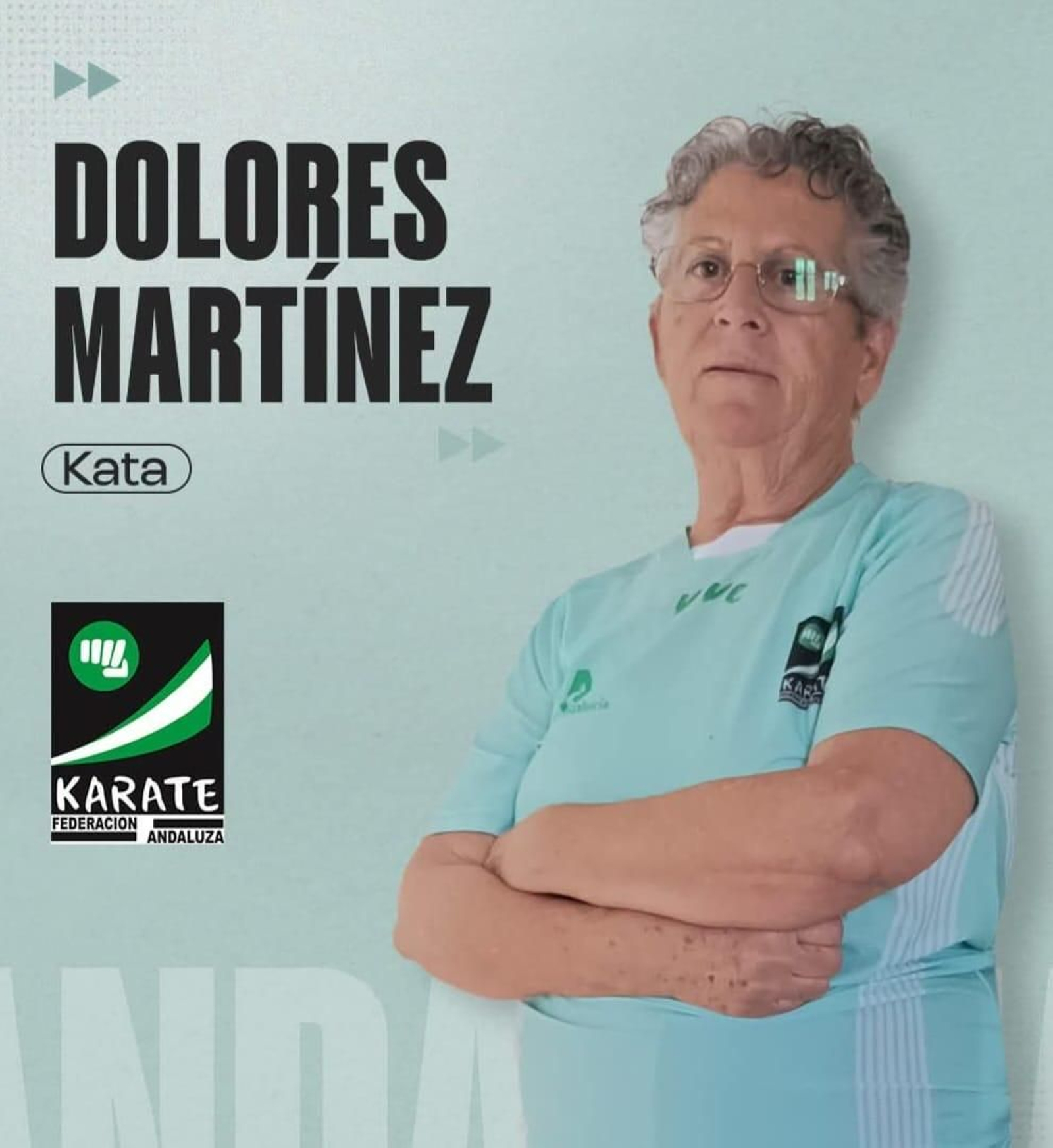 Loli Martínez, karateca del Dakentai que participa este sábado en el Campeonato de España.