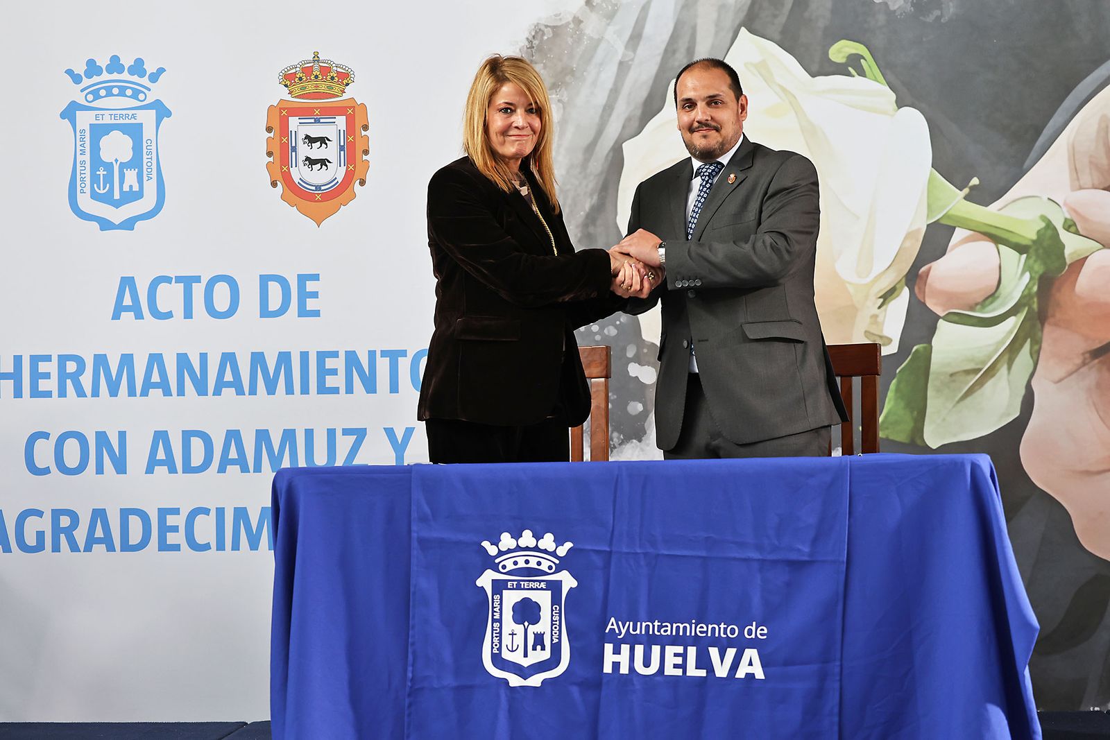 Las fotografías del hermanamiento entre Huelva y Adamuz