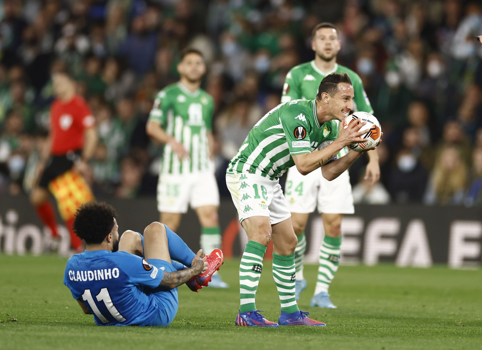 Las imágenes de Betis-Zenit