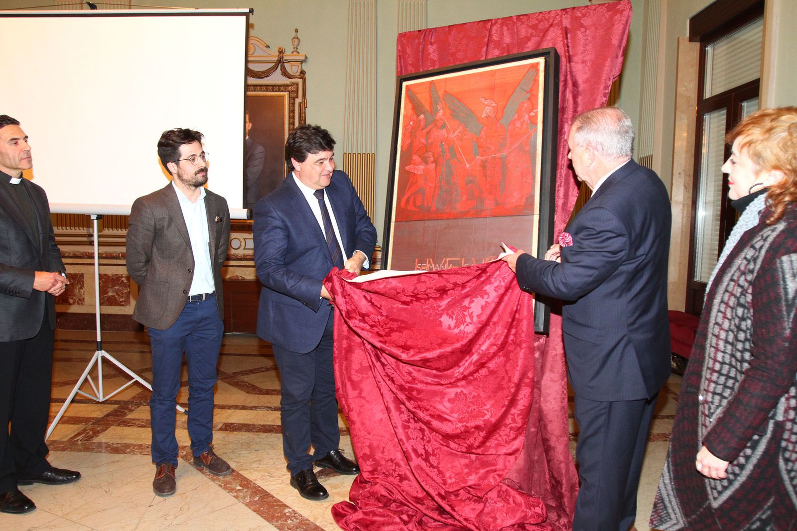 El Cristo de las Cadenas centra el cartel de la Semana Santa de Huelva de 2019