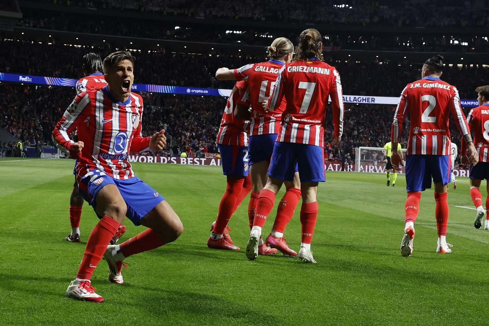 Las fotos del Atlético - Real Madrid