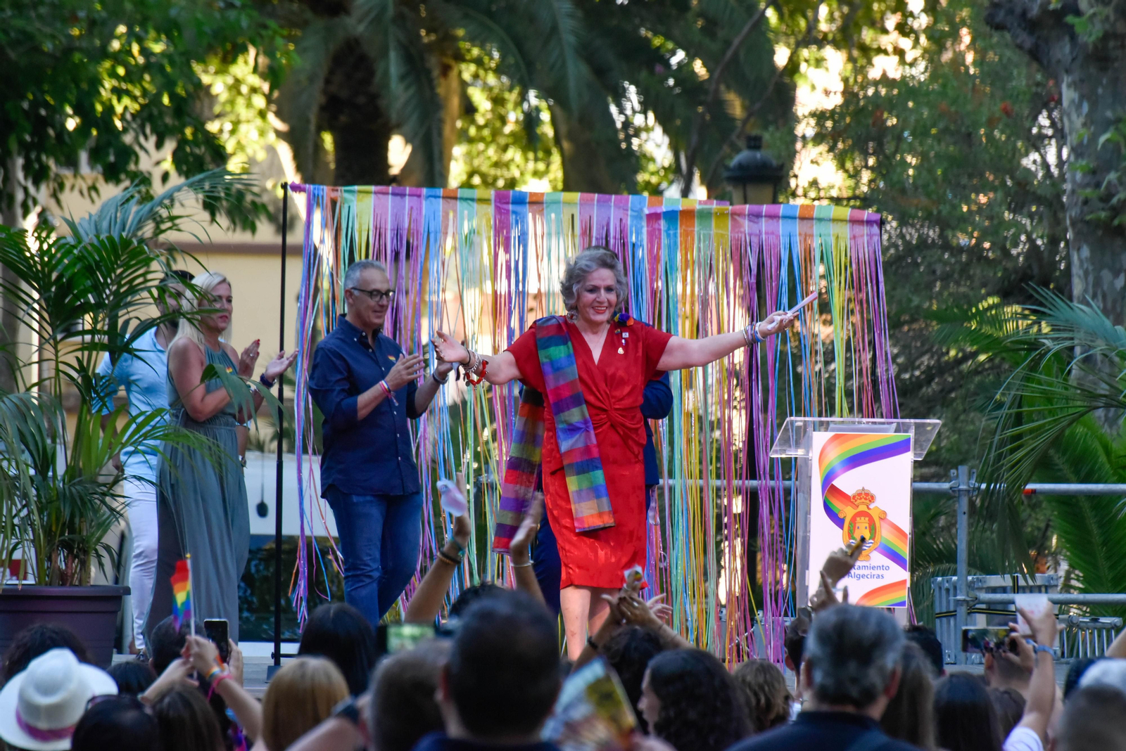 Pregón del Orgullo LGTBI en Algeciras