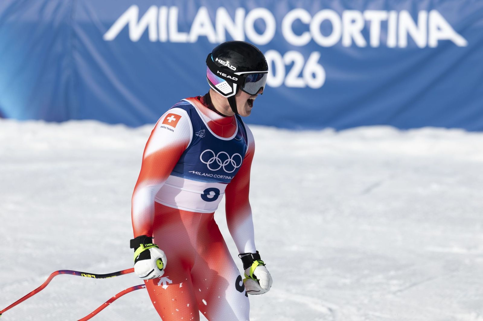 Las espectaculares fotos del descenso masculino en los Juegos Olímpicos de invierno