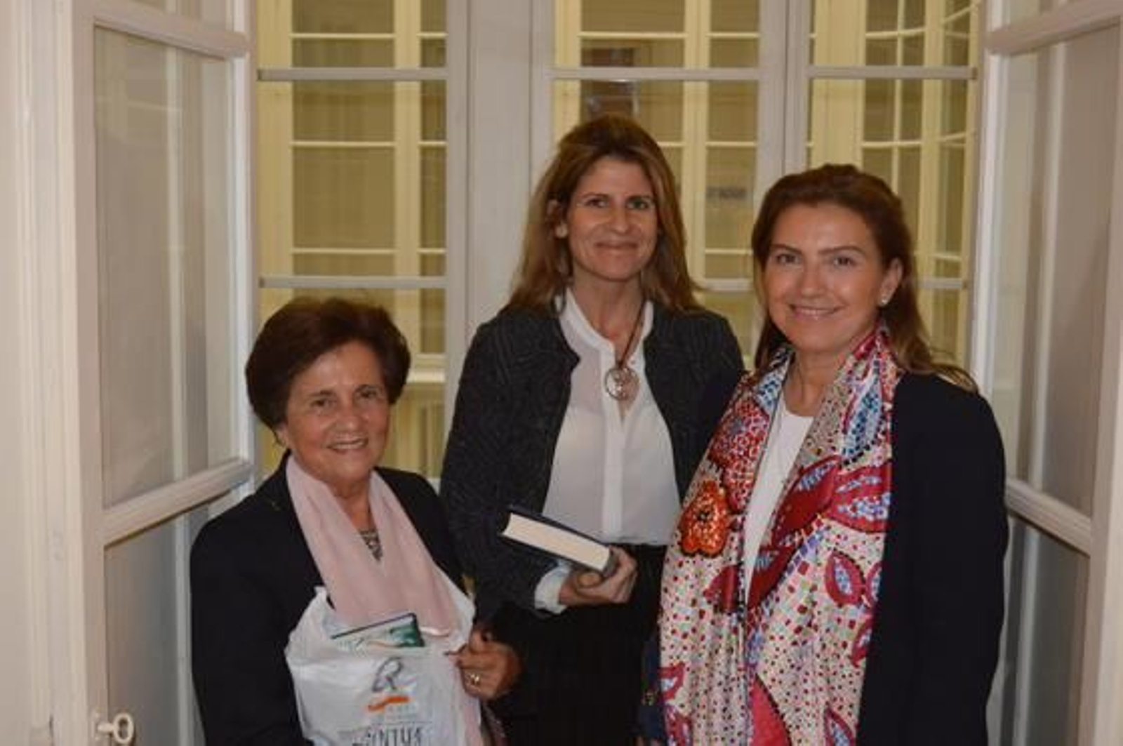 Carmen  Sánchez, Mariam Blandino y María de los Ángeles Rodríguez.

Foto: Ignacio Casas de Ciria