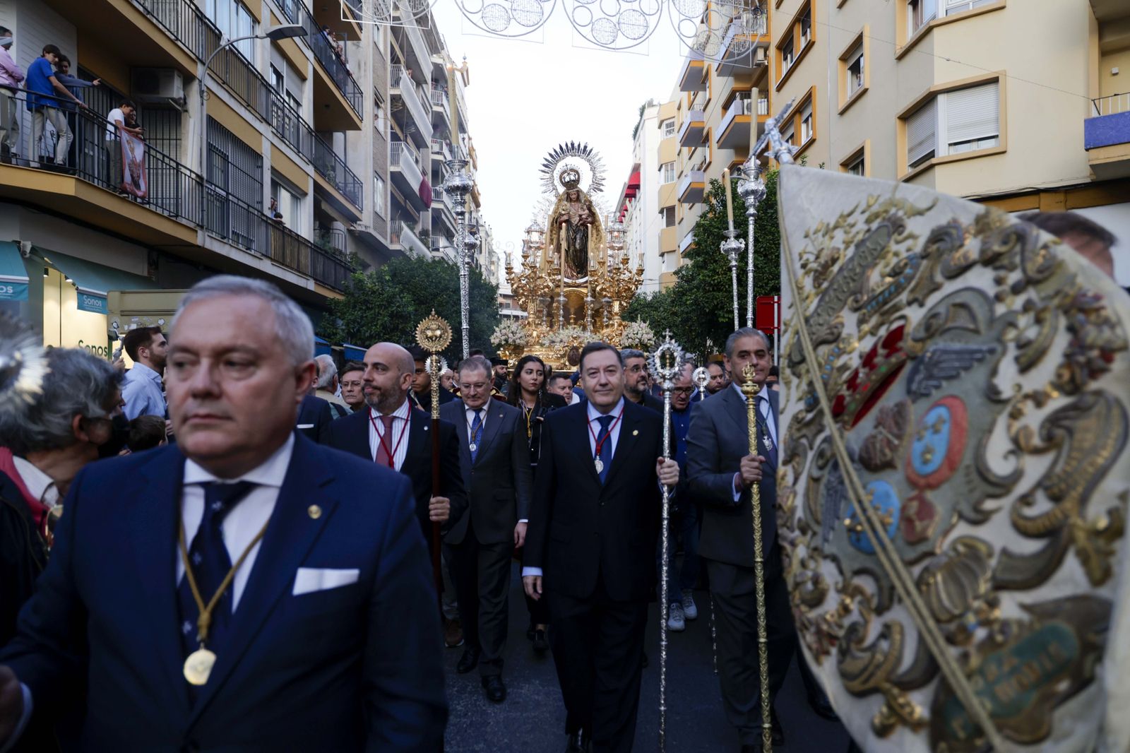 Imágenes de la procesión de la Virgen del Amparo
