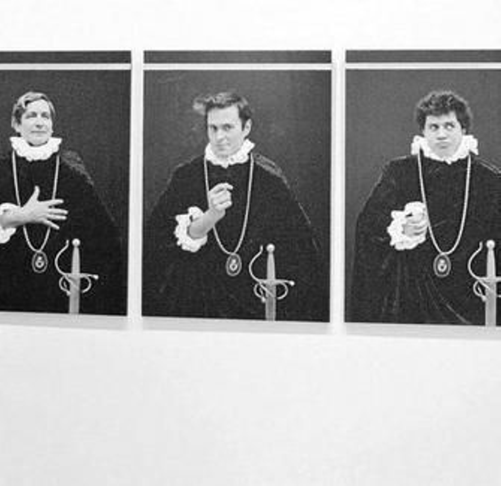 Una de las obras de 'Los esquizos de Madrid', de Luis Pérez Mínguez.