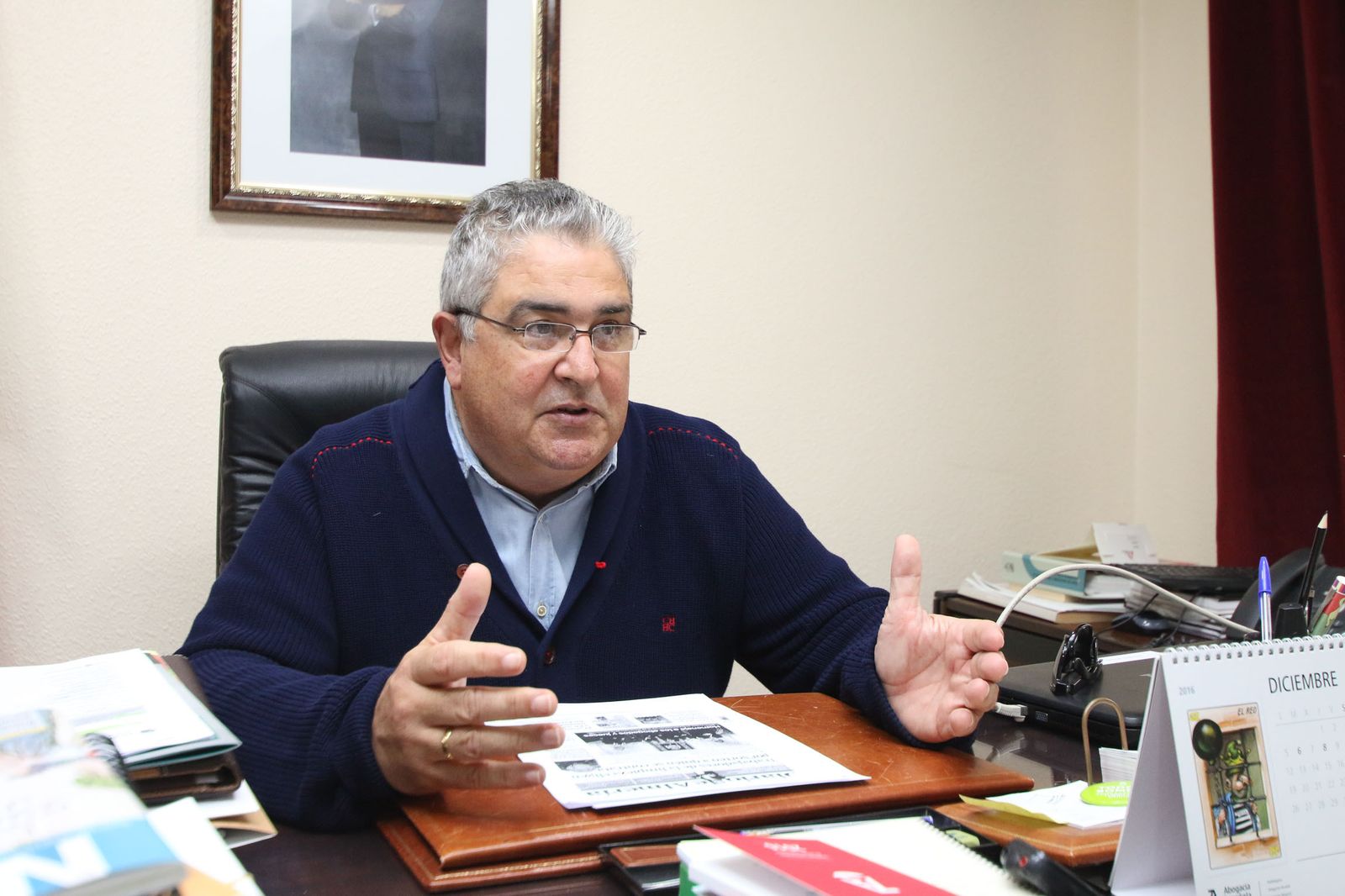 José Pascual Pozo, decano del Colegio de Abogados de Almería.