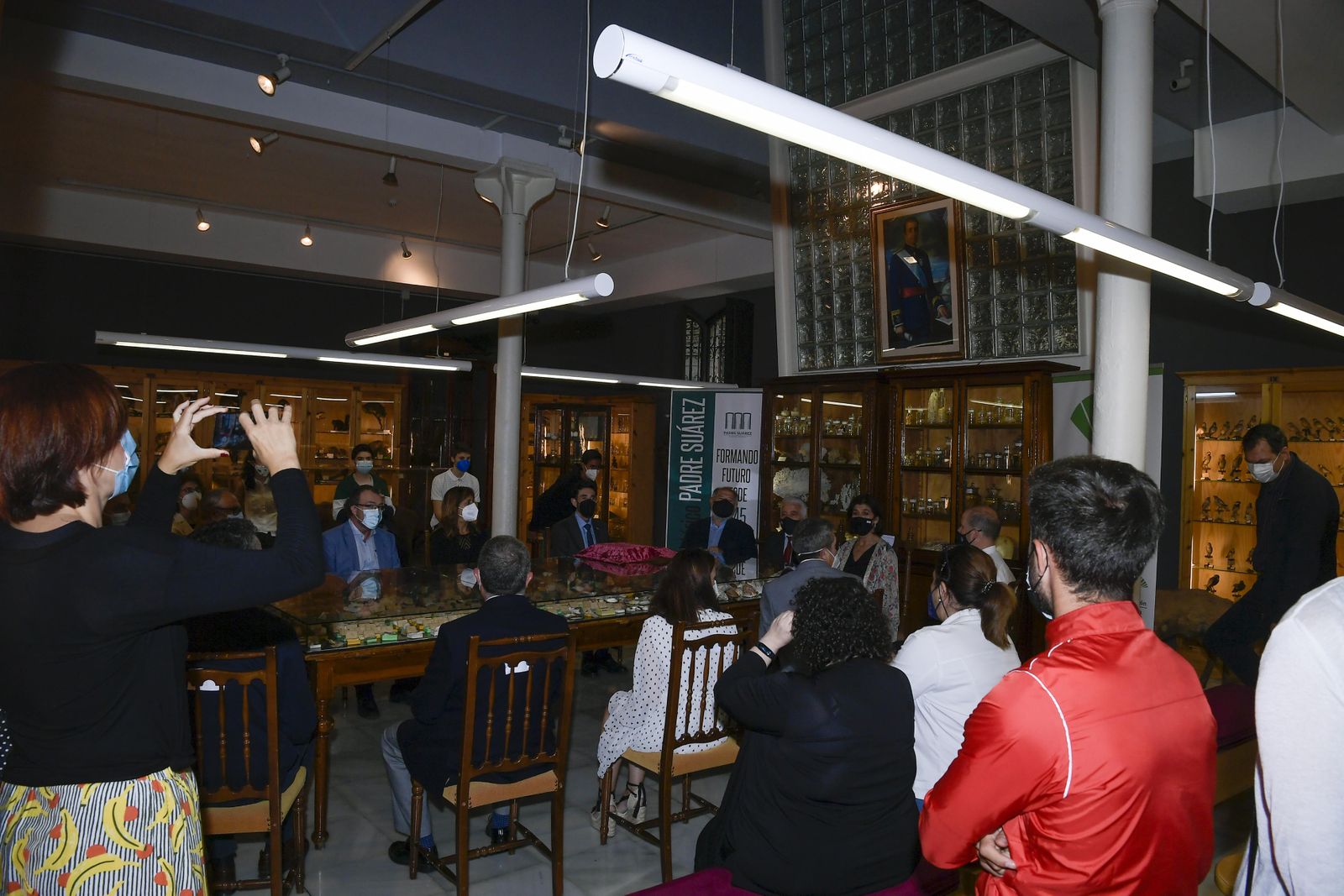La inauguración del Museo de Ciencia del IES Padre Suárez de Granada, en imágenes
