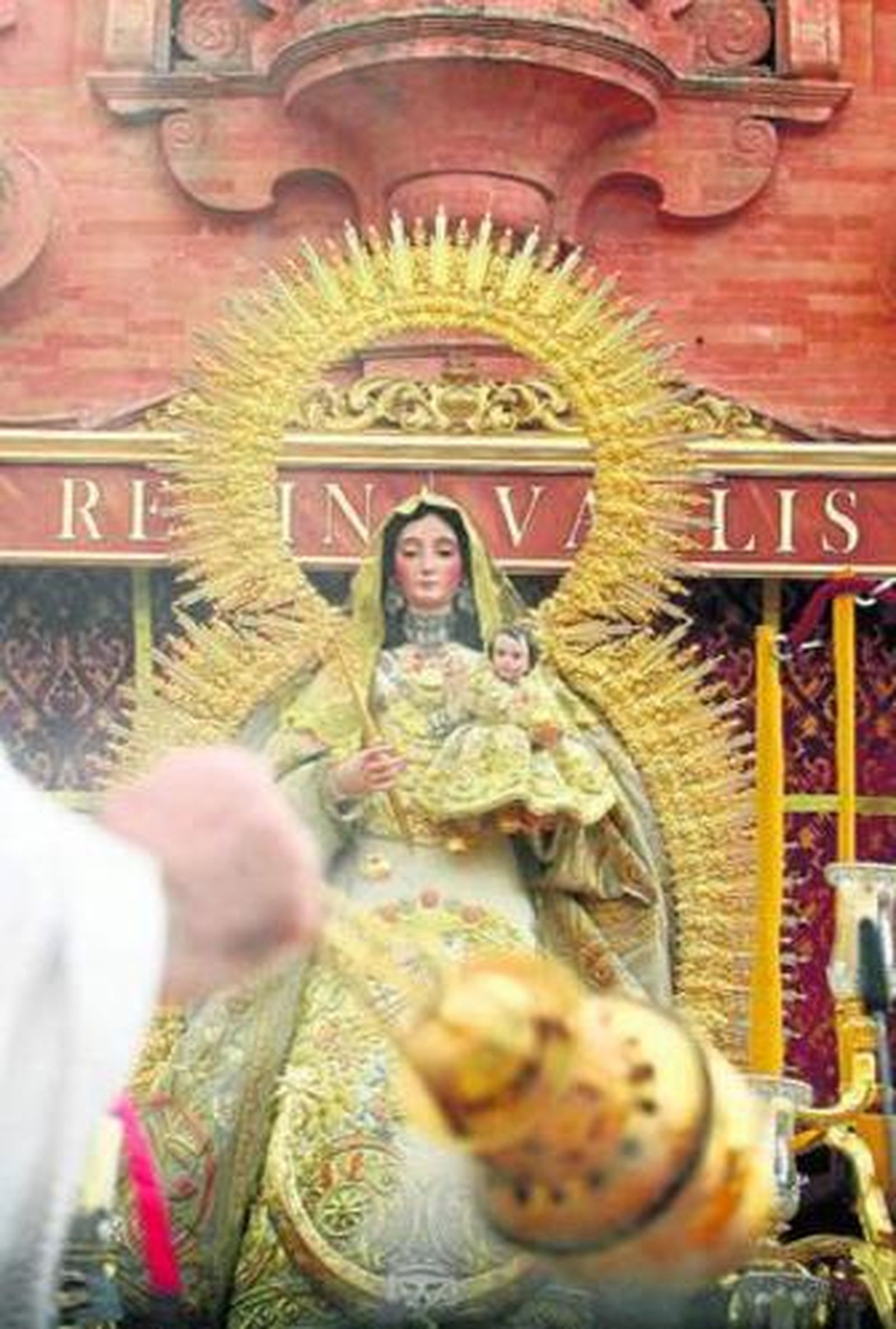 El monumento reproduce la imagen de 1936.