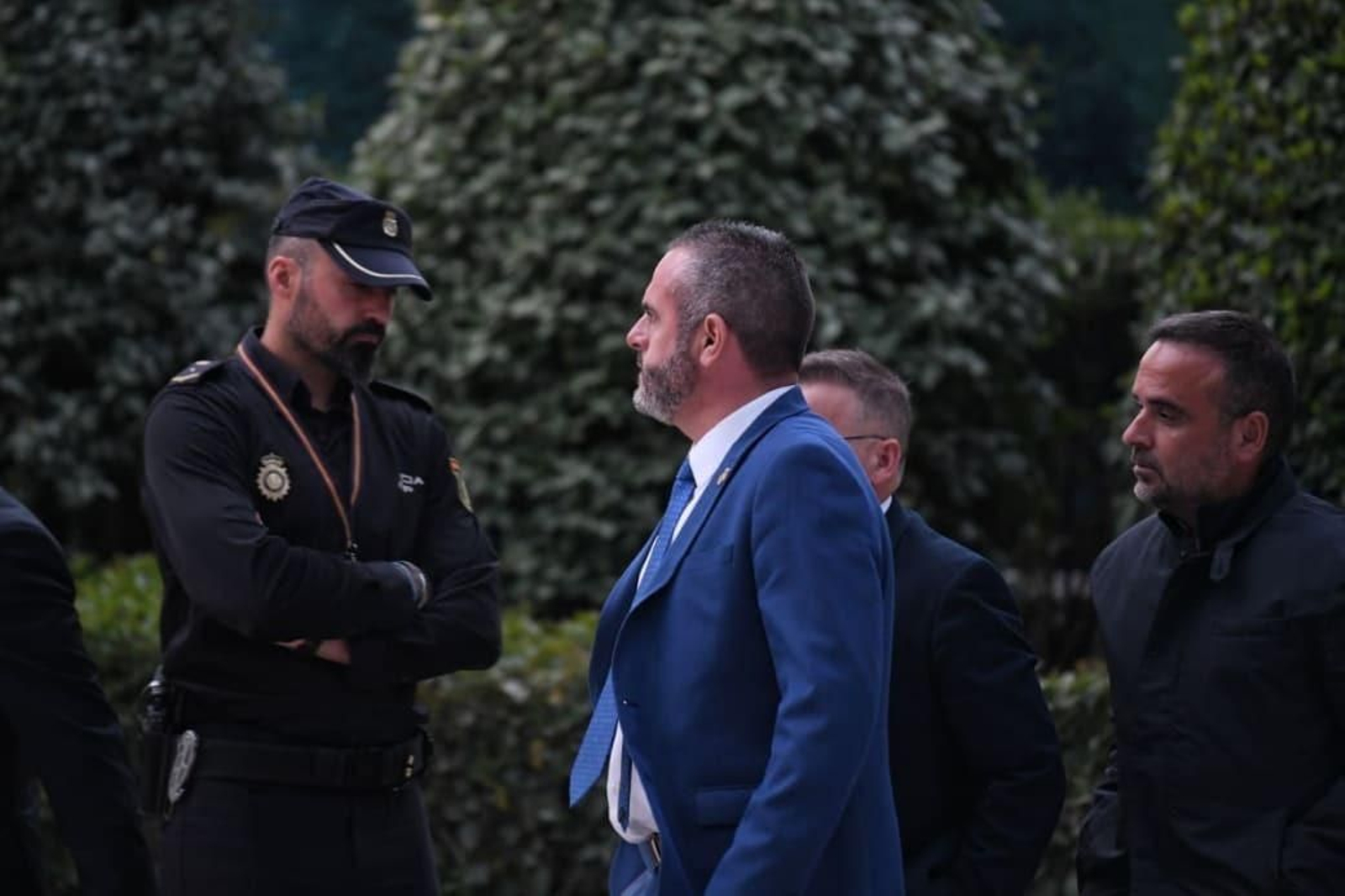 El teniente coronel David Oliva.