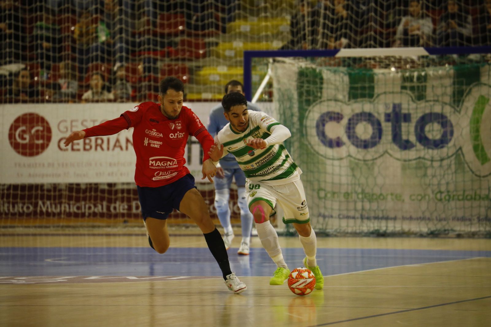 La victoria del Córdoba Futsal ante el Osasuna Magna, en imágenes