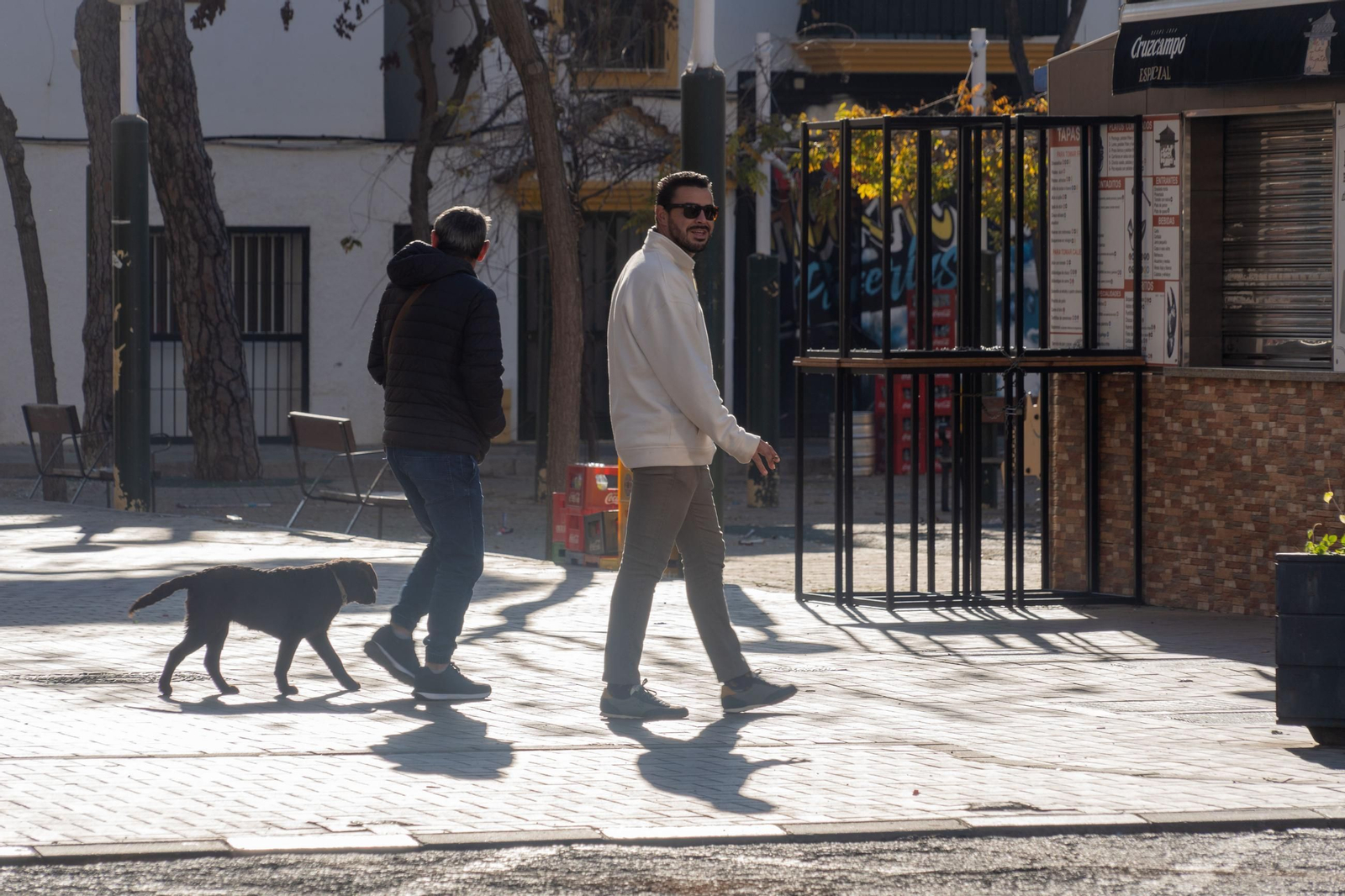 Imágenes de ambiente de Punta Umbría el 1 de enero