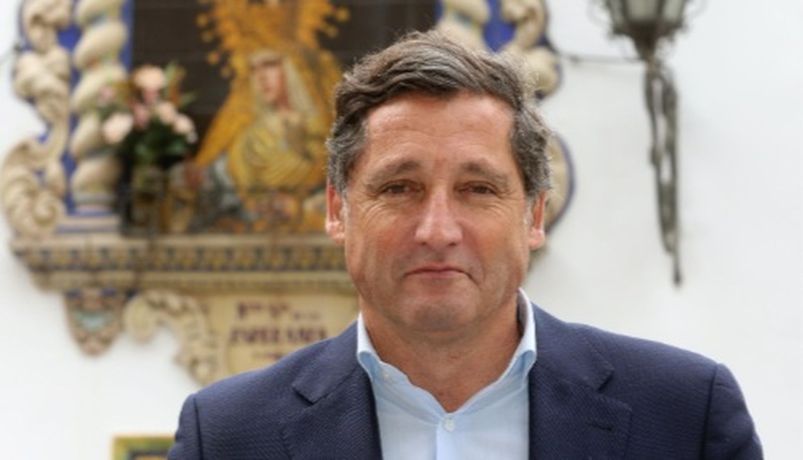 El cofrade Guillermo Revuelta