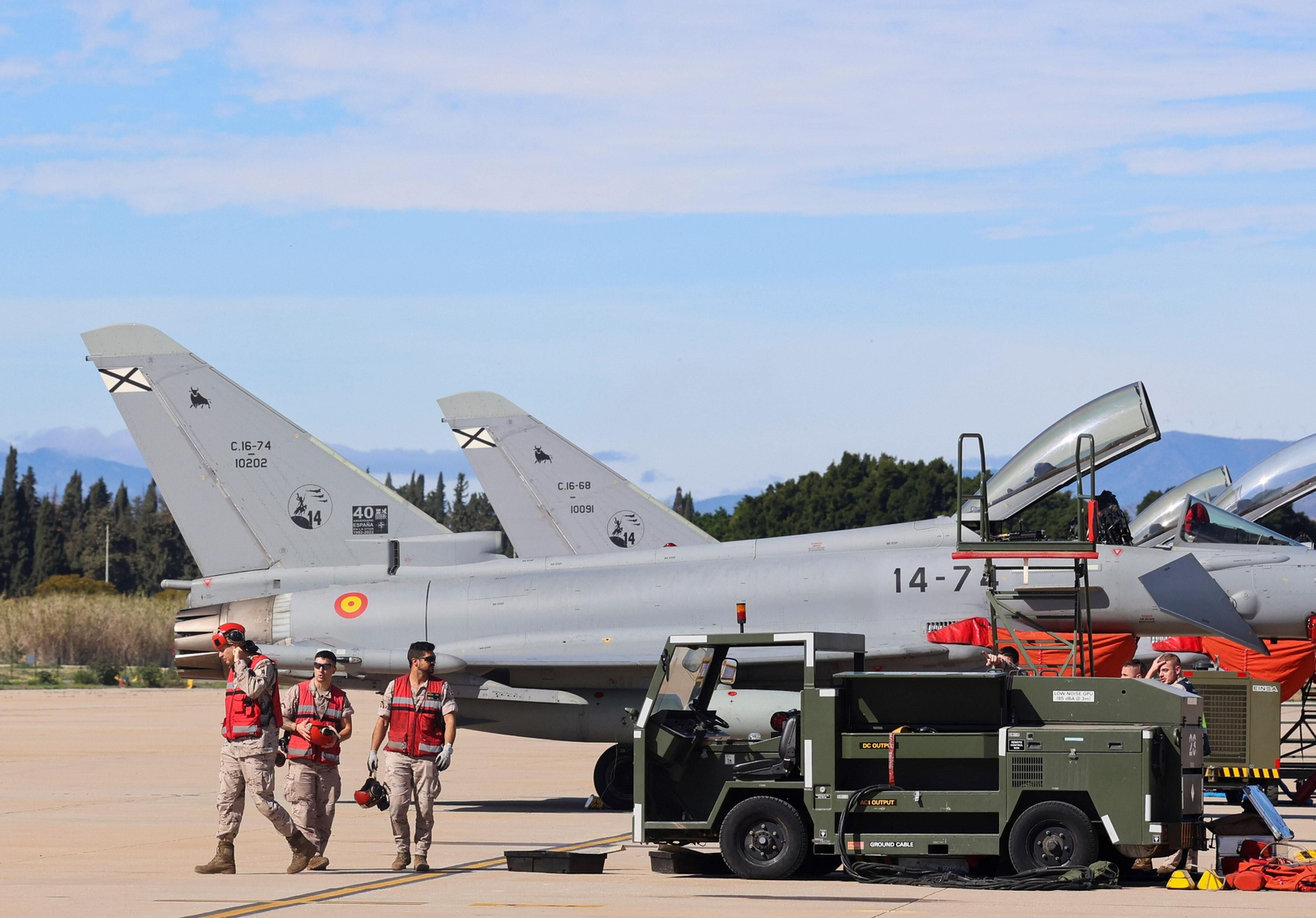 El ejercicio militar aéreo 'Eagle Eye', en fotos