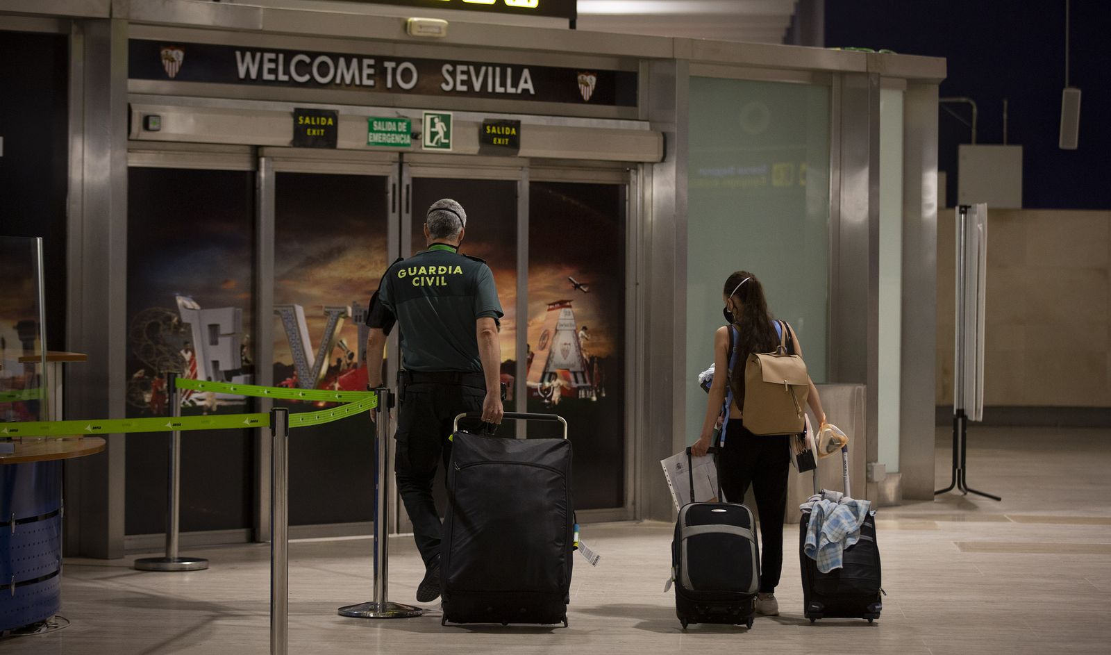 El aeropuerto de Sevilla, en imágenes