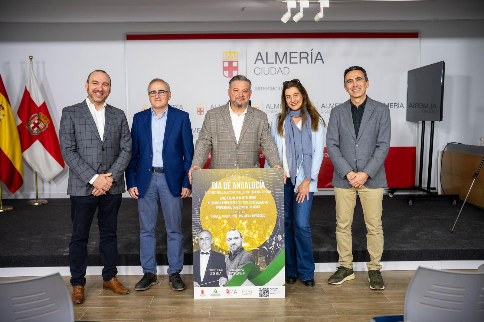 Francisco José Escobar, José Solá, Diego Cruz, Mar Bernal y José Matías Fernández.