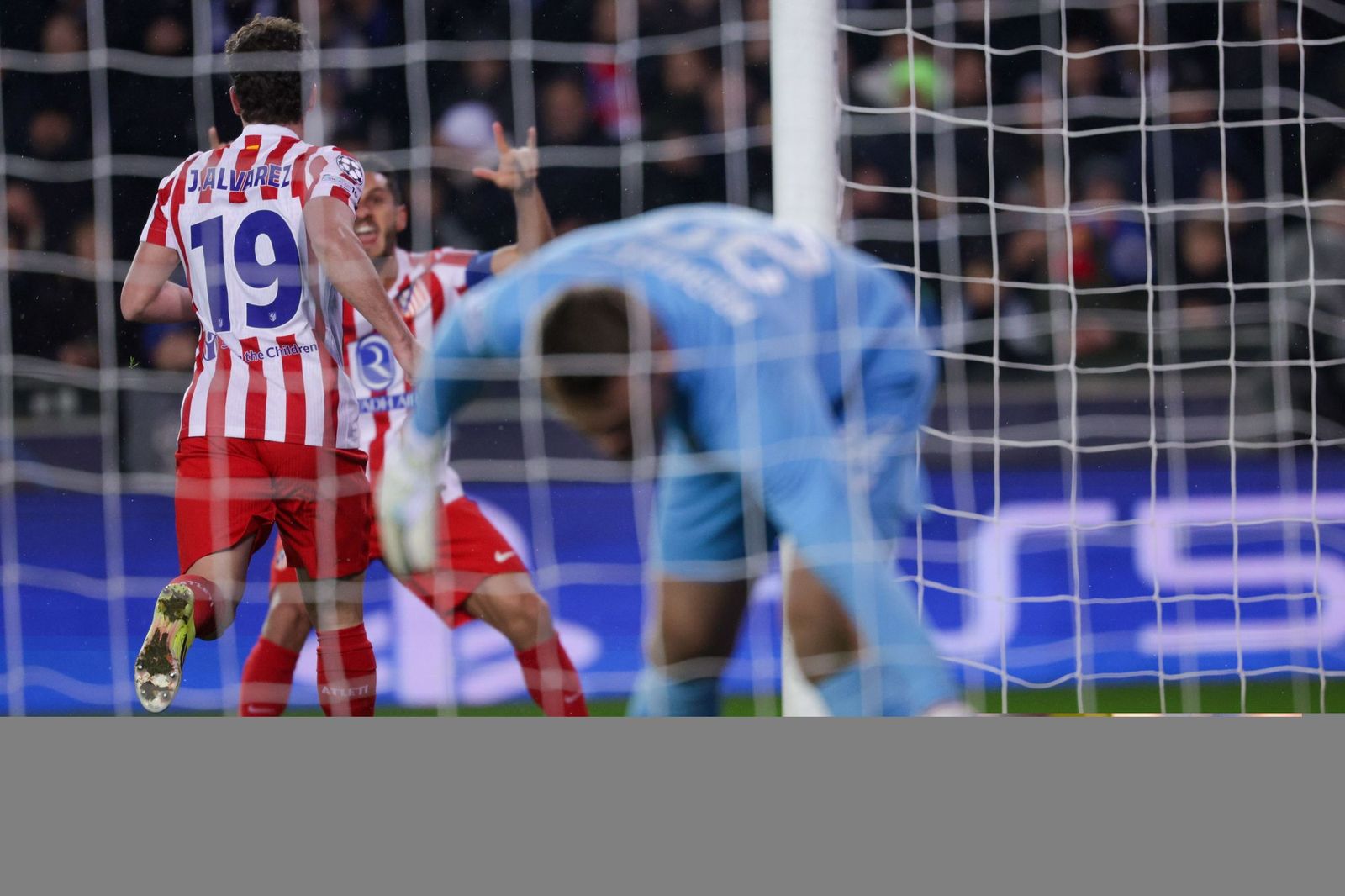 Las fotos del Brujas-Atlético de Madrid