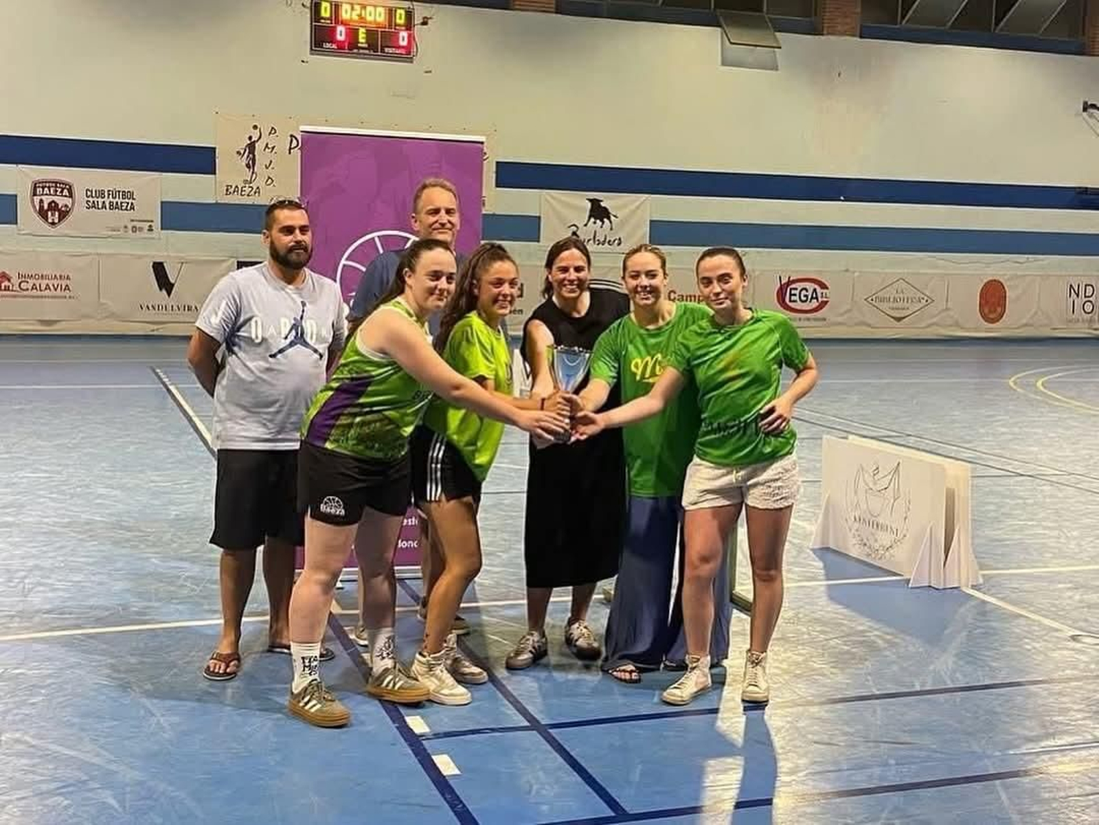 Las actividades deportivas del Pórtico de Feria de Baeza, en imágenes