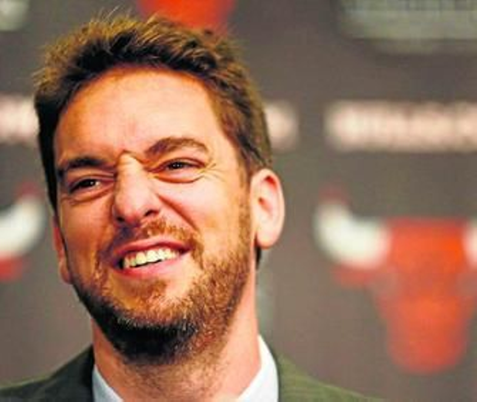 Pau Gasol, el día de su presentación con los Chicago Bulls hace poco más de una semana.