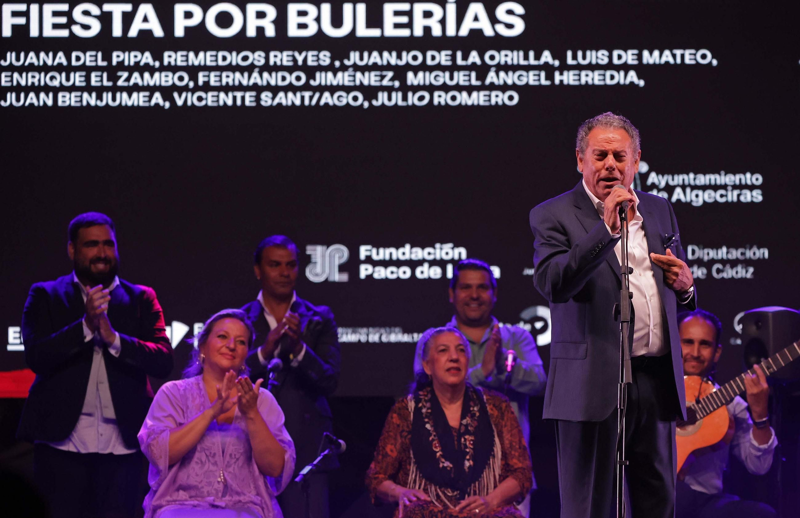 Fotos de la Fiesta por Bulería en el XI Encuentro Internacional de Guitarra Paco de Lucía en Algeciras