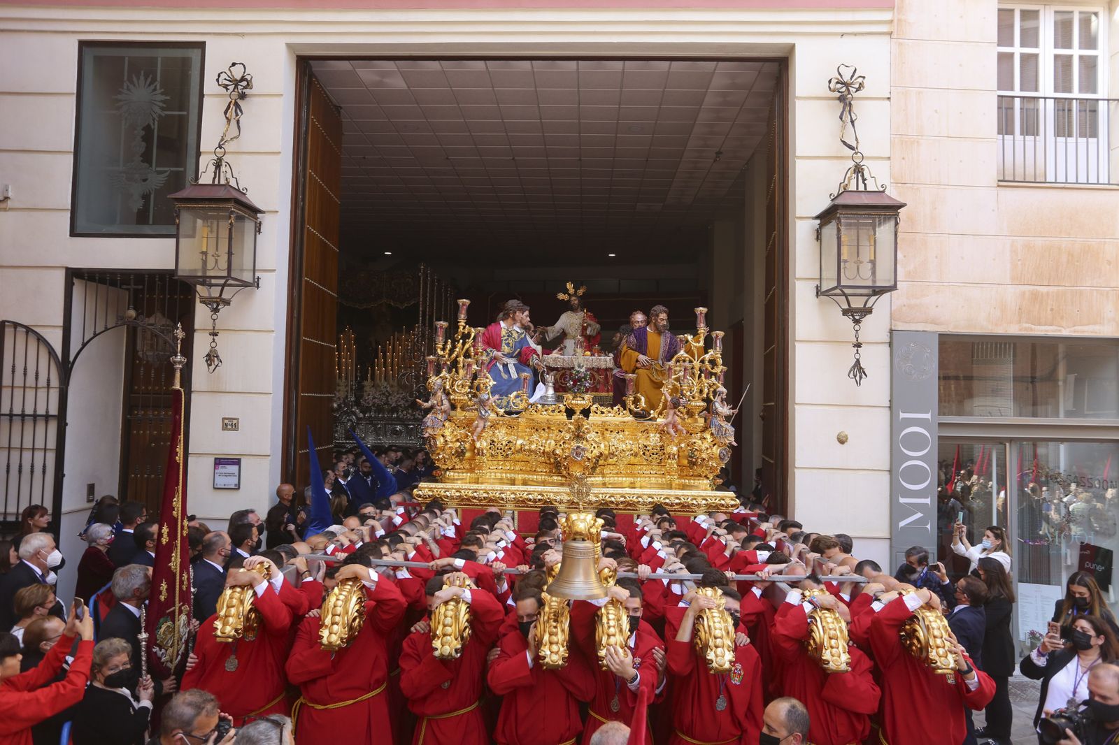 Las fotos de la Sagrada Cena, en el Jueves Santo de Málaga