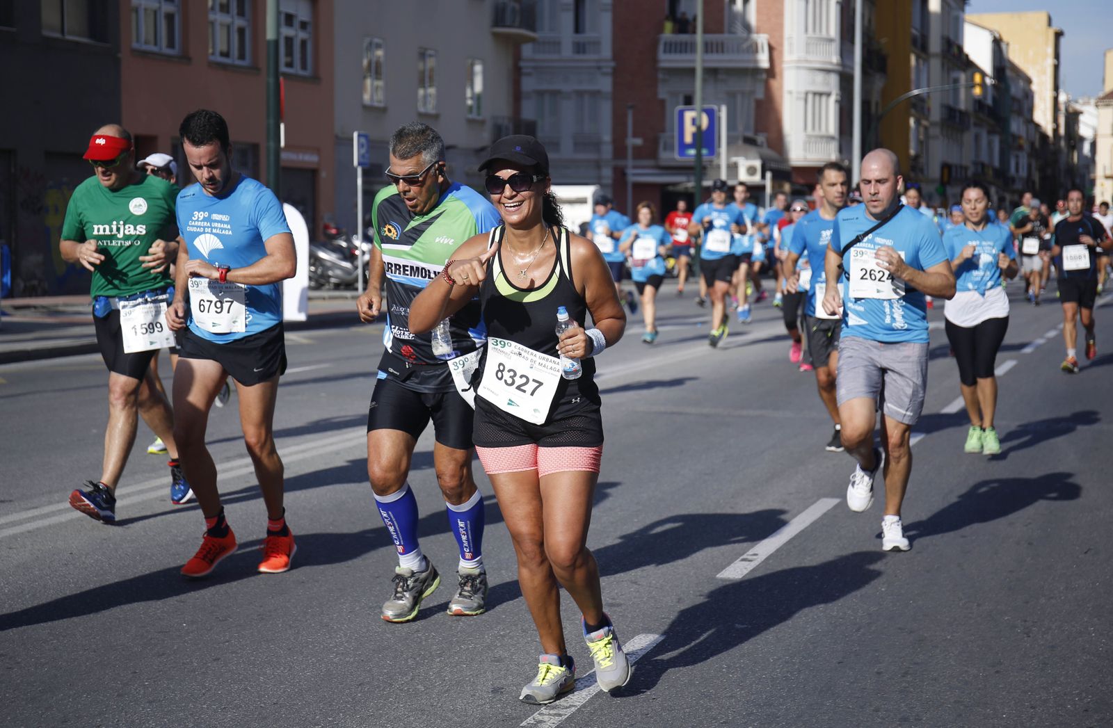 Imágenes de la Carrera Urbana Ciudad de Málaga