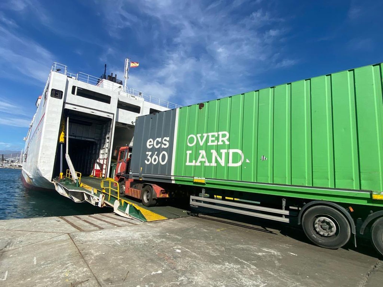 La línea marítima que une Motril con Tánger-Med se consolida tras un año de funcionamiento