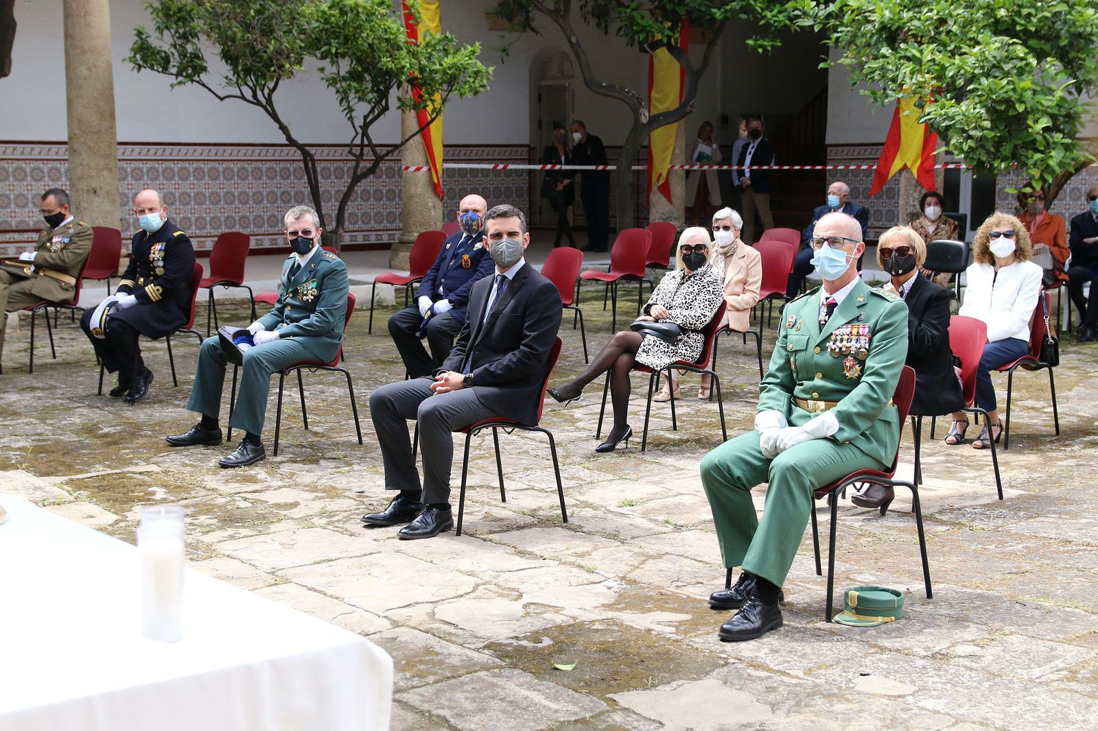 Fotogalería del acto de la Hermandad de Veteranos de Fuerzas Armadas y Guardia Civil