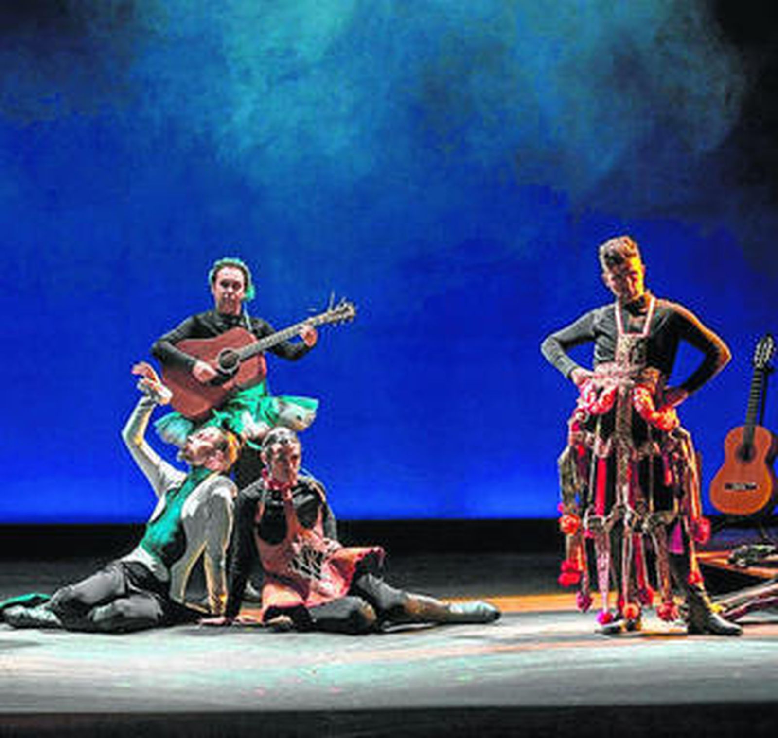 Una escena de 'Cervantina', de Ron Lalá.