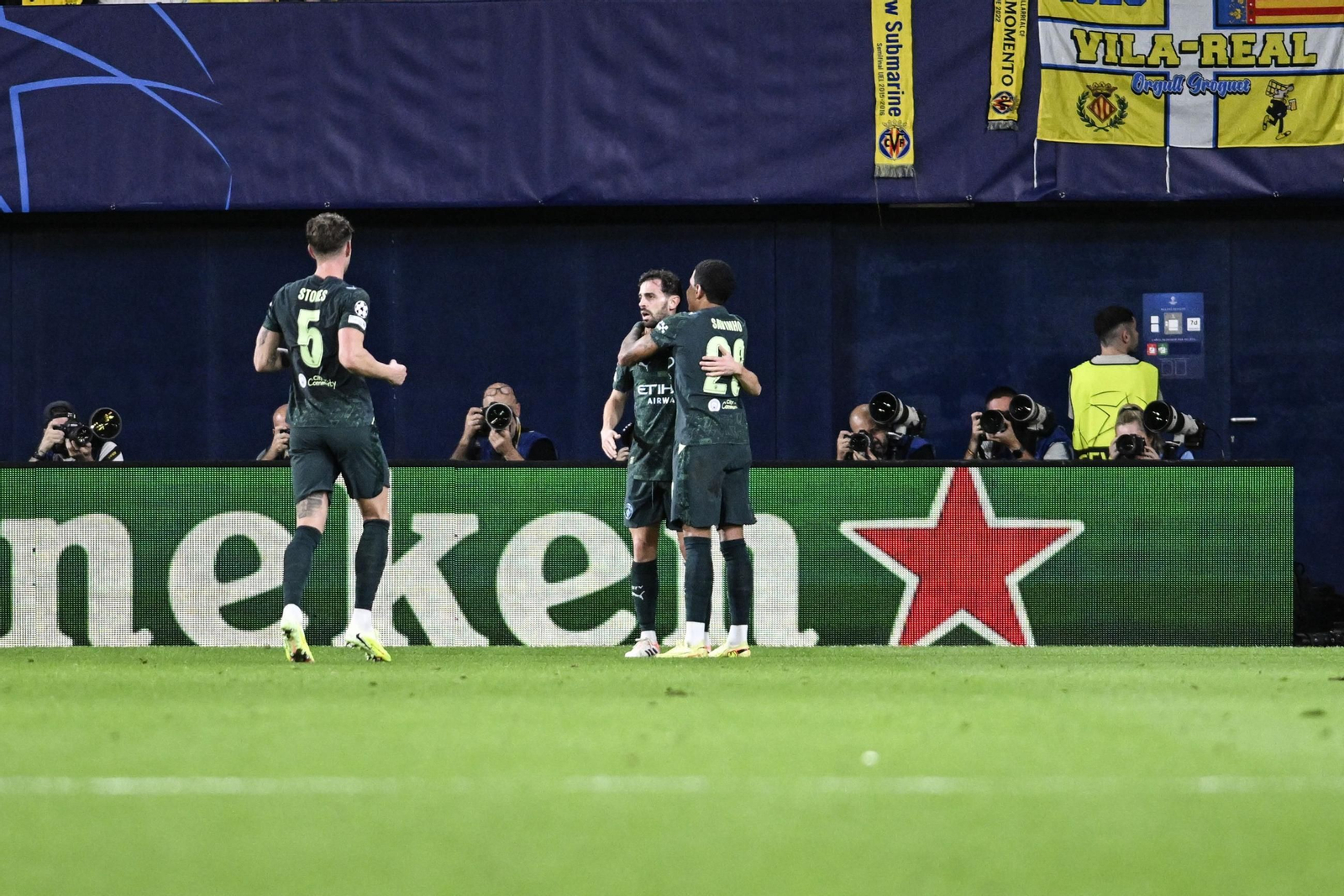 Las fotos del Villarreal-Manchester City