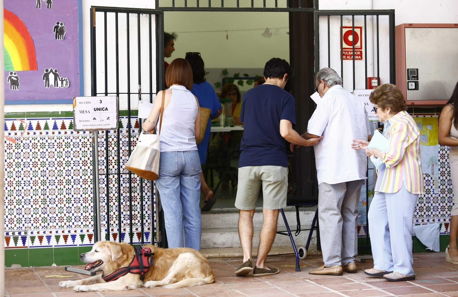 Las fotos de la jornada electoral del 19J en Málaga