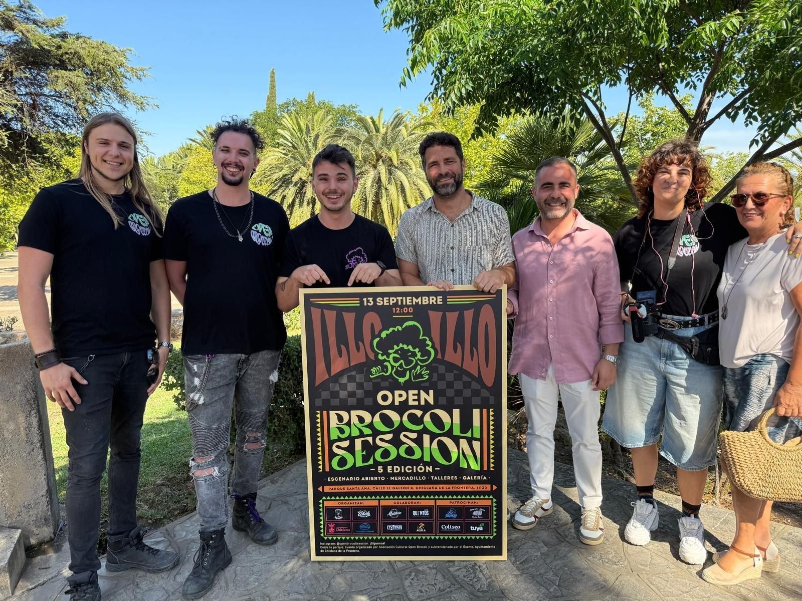 Chiclana: El parque de Santa Ana, escenario el 13 de septiembre de la V Open Brócoli Session