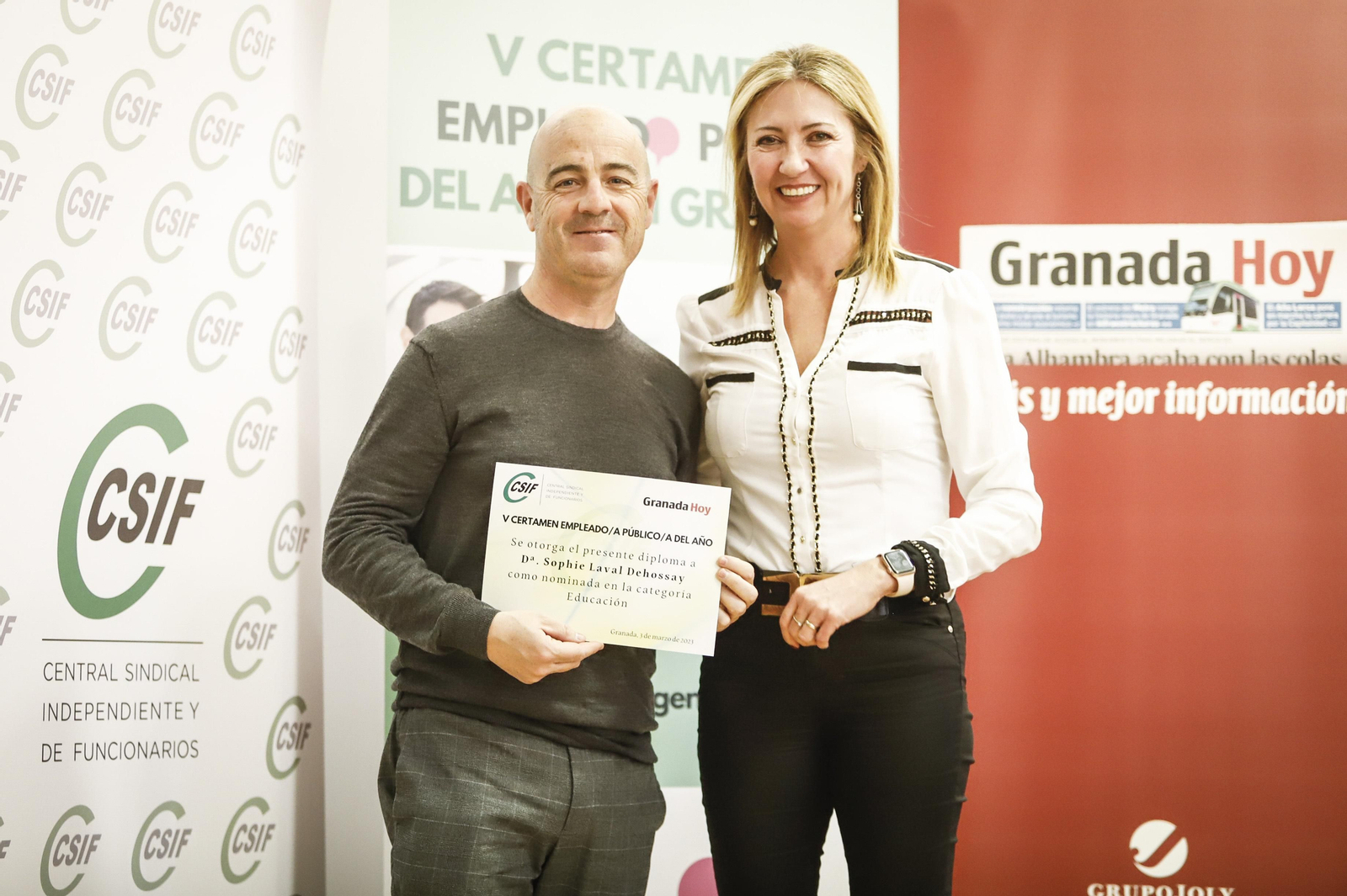 Las imágenes de la entrega de diplomas a los 23 finalistas del V Certamen del Empleado Público del año