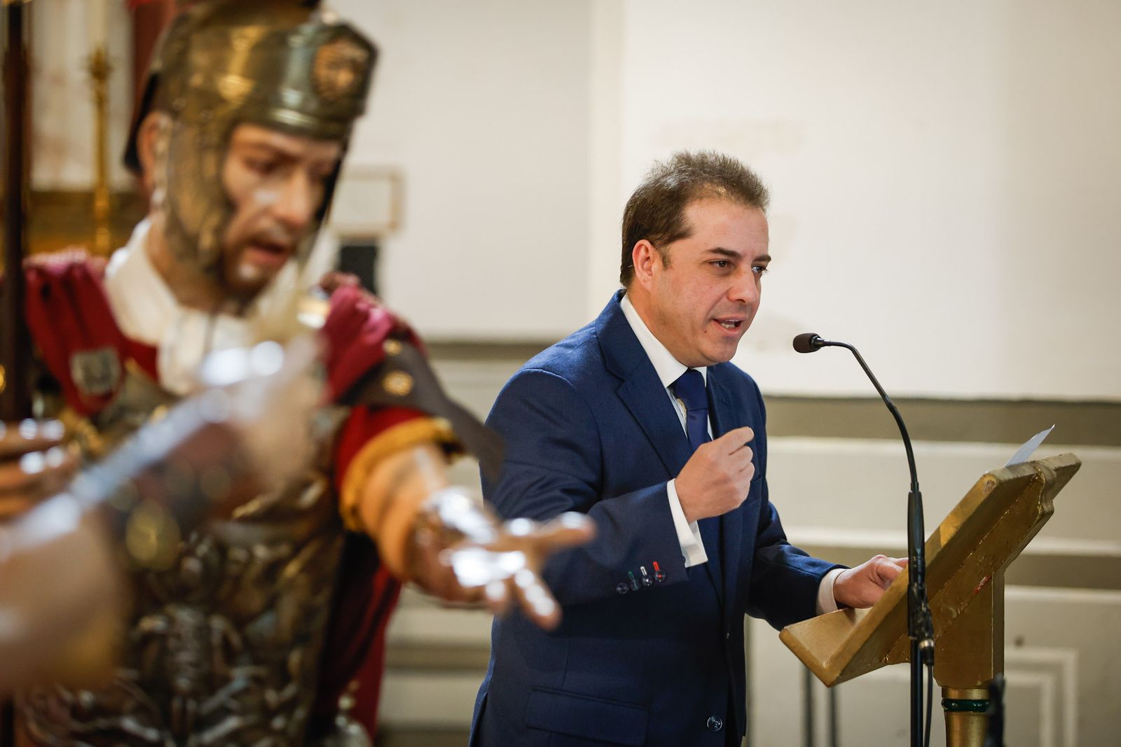 Nuevo conjunto escultórico del paso de misterio de Jesús de la Sentencia de Granada, Cuaresma 2026