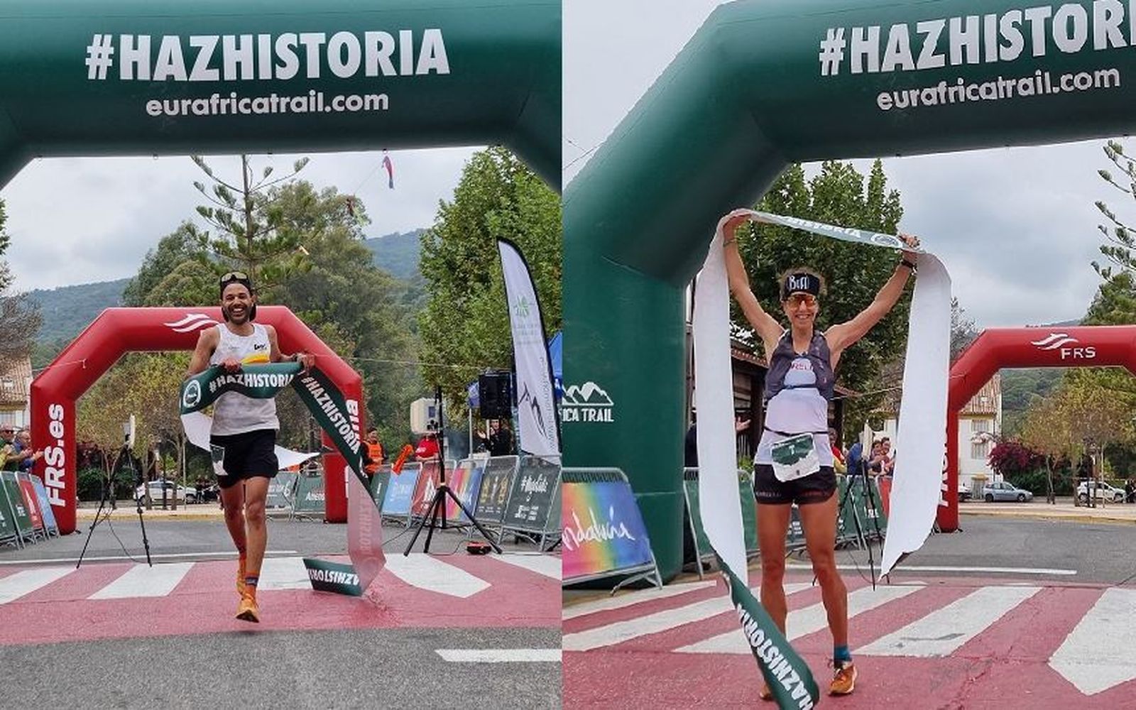 Moha Aarab y Ragna Debats, campeones de la Euráfrica Trail 2022.