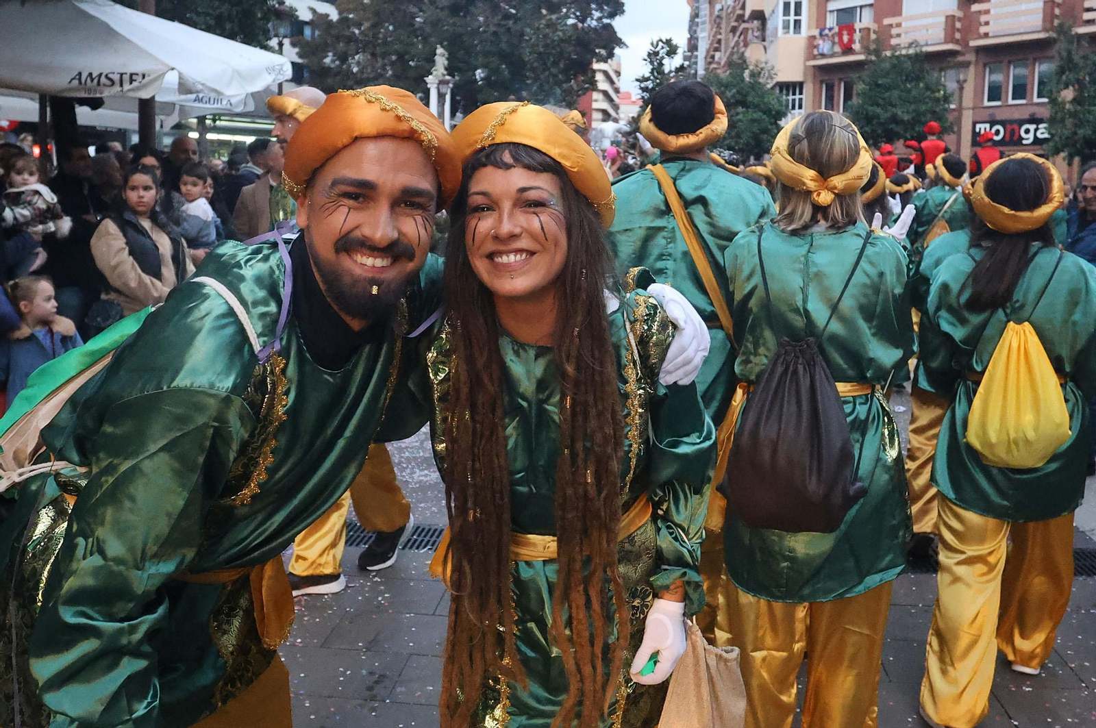 Imágenes de la Cabalgata de los Reyes Magos en Huelva