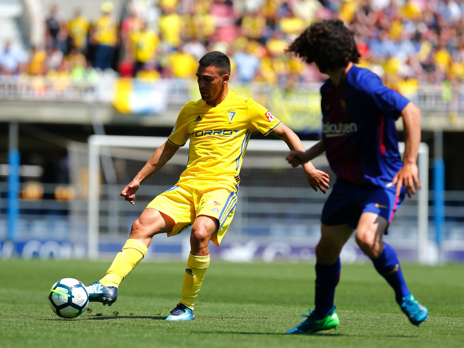 Las imágenes del Barcelona B-Cádiz