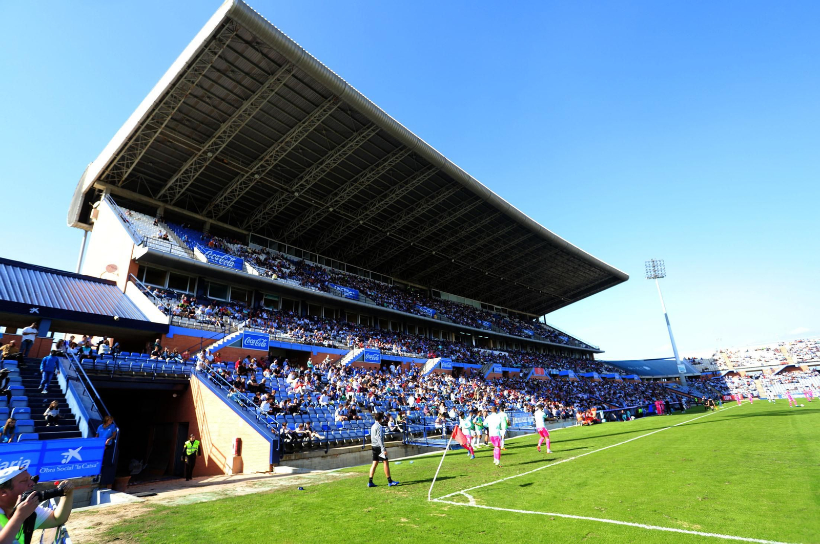 Las mejores imágenes del Recreativo de Huelva-Burgos, partido de eliminatoria de la Copa del Rey