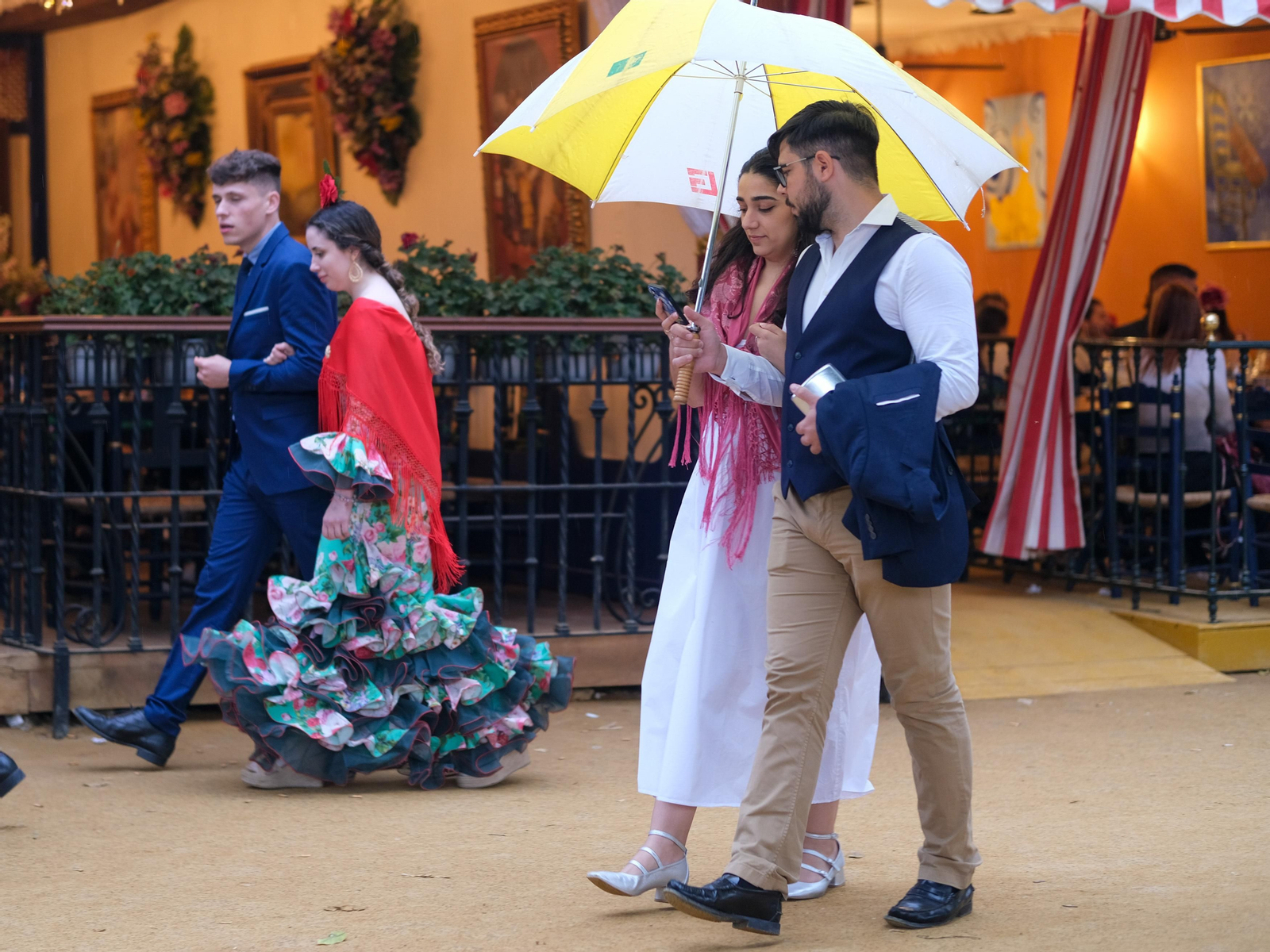 Ambiente un sábado de feria