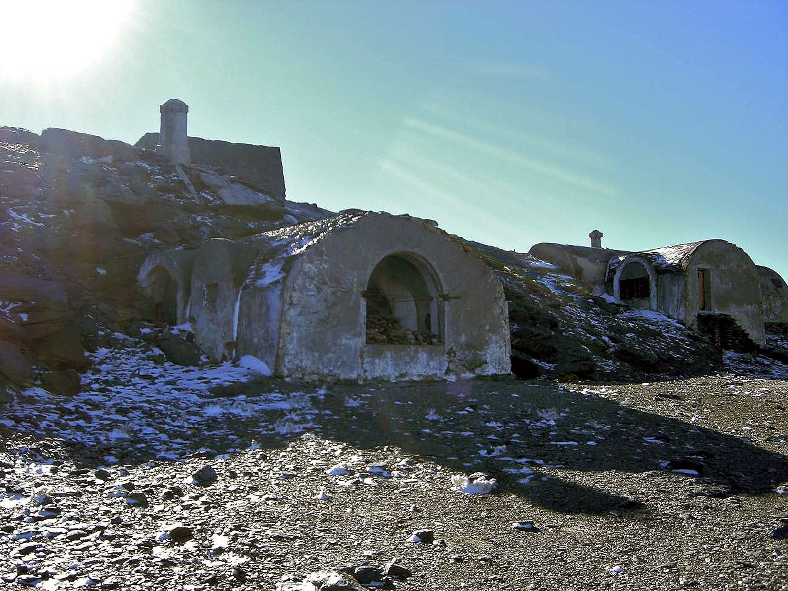 Refugio Elorrieta, en Sierra Nevada.