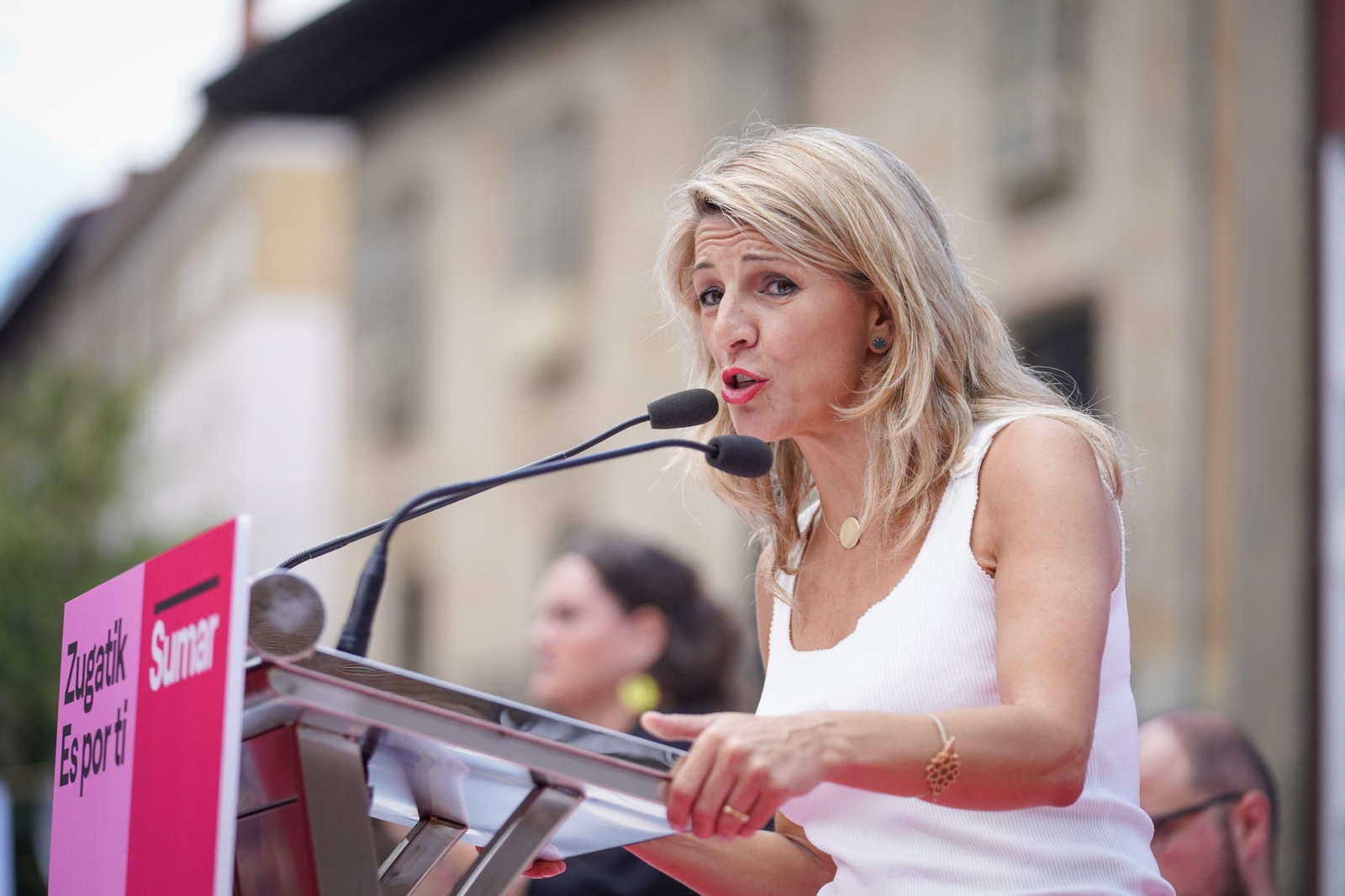 Yolanda Díaz, líder de Sumar