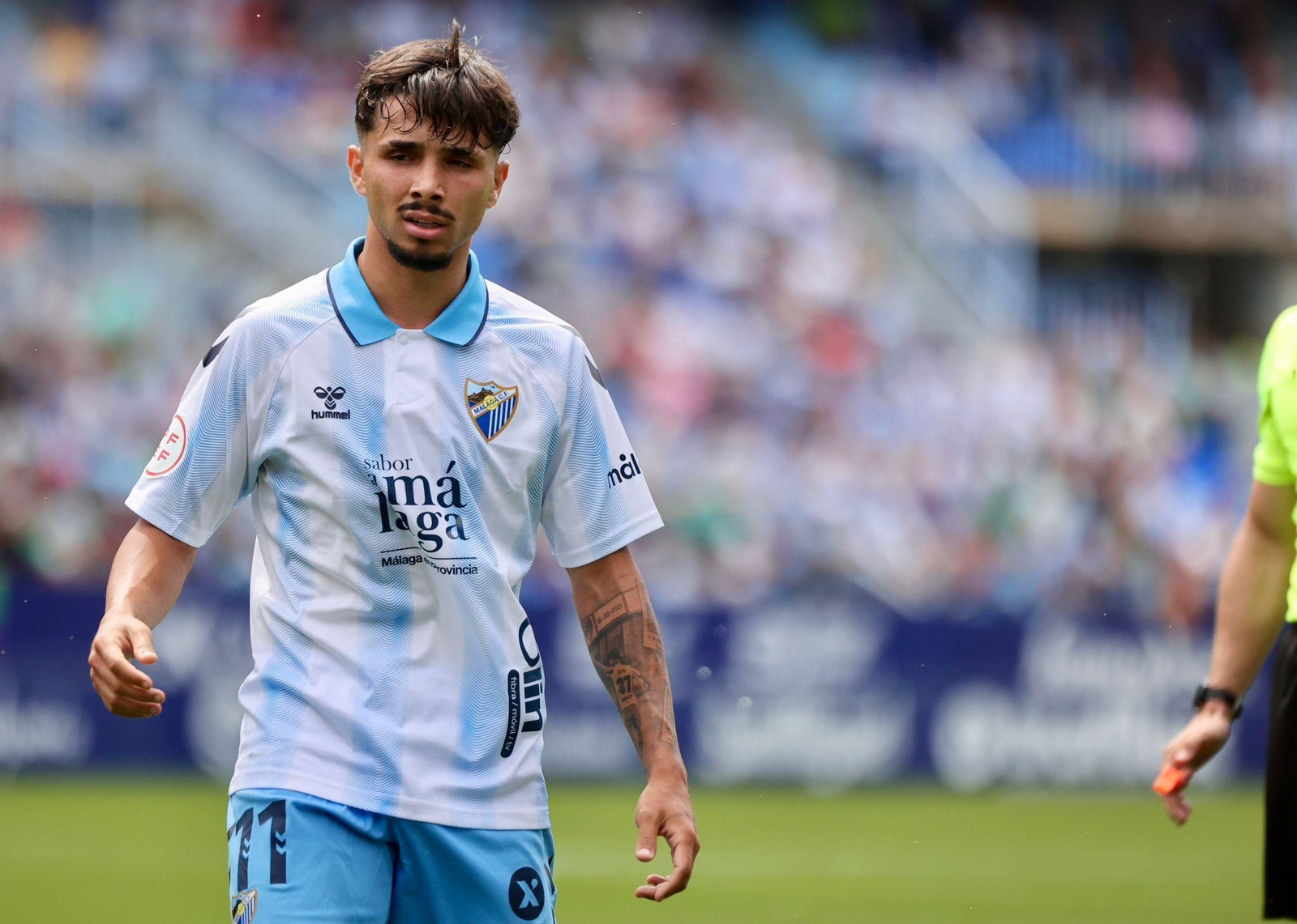 El Málaga CF - Mérida, en fotos