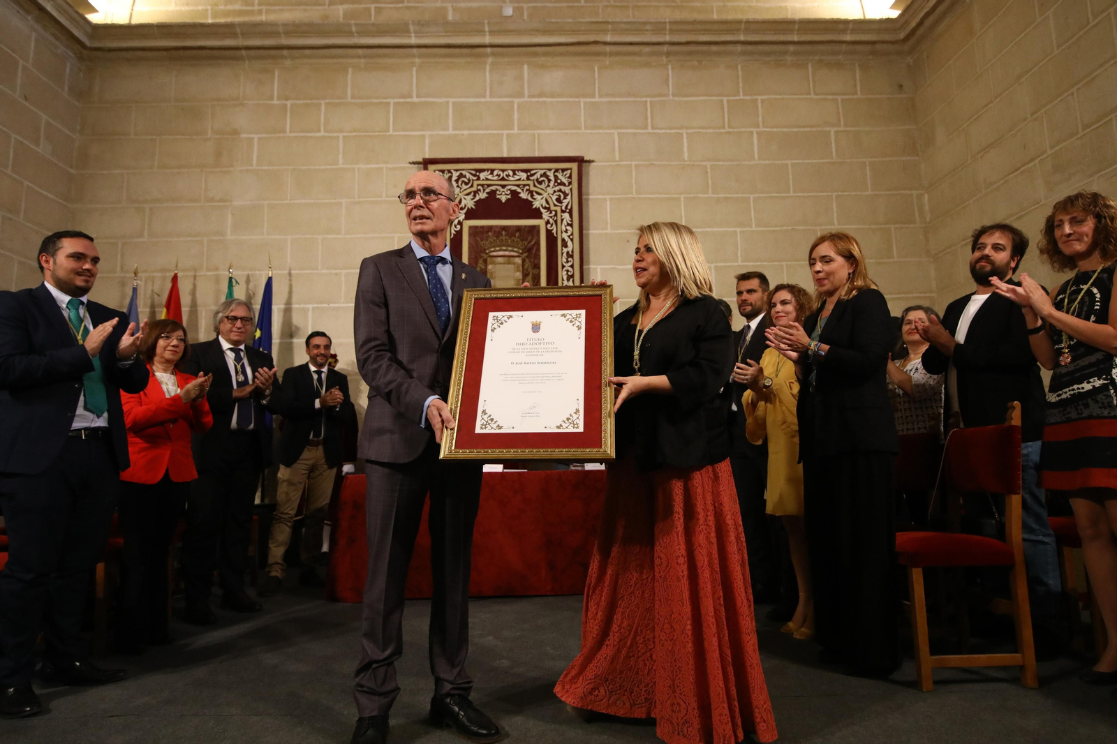 Pepe Ravelo Hijo Adoptivo de Jerez